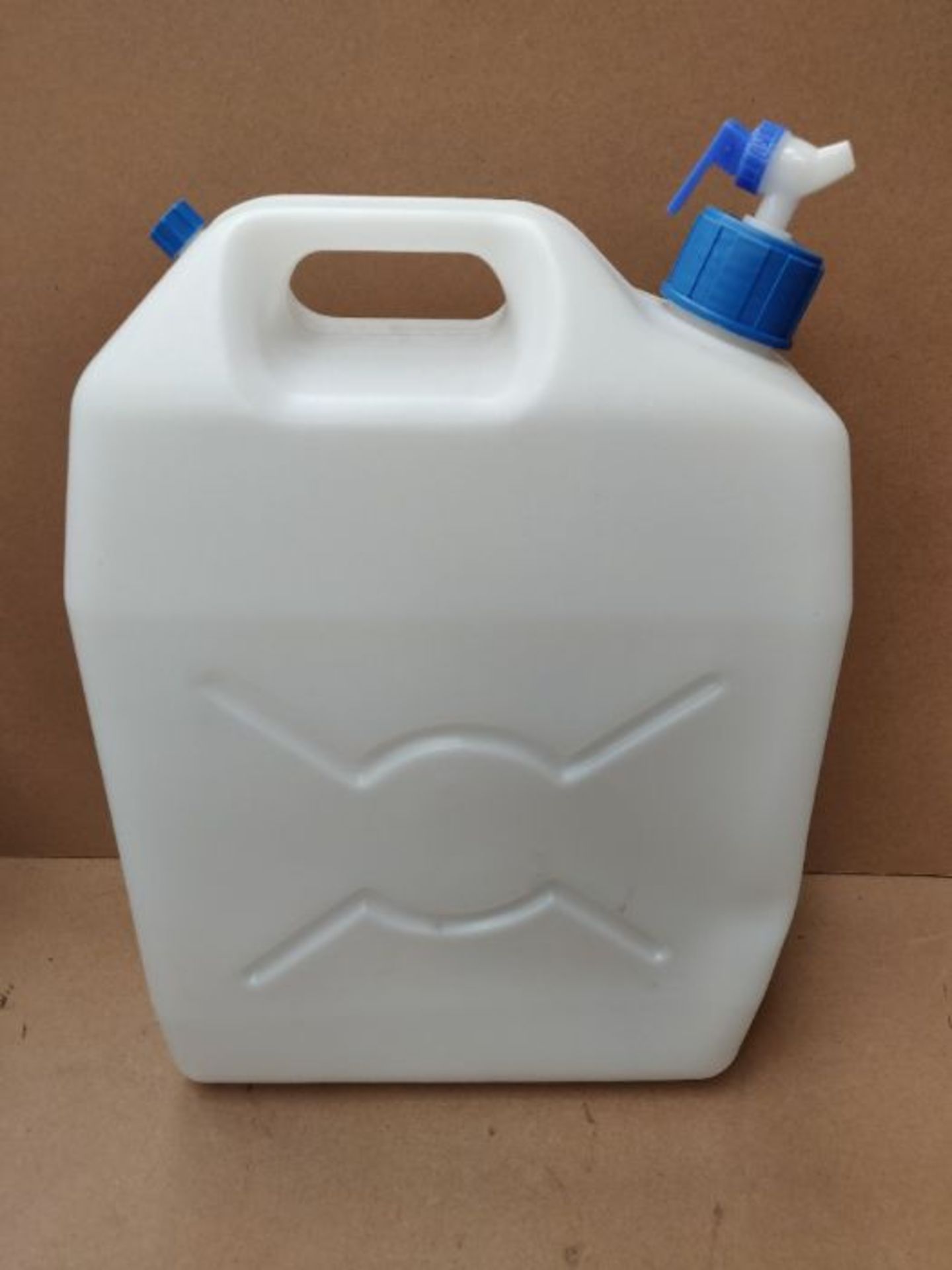 Inpress Plastics 1418C Water Container with Cap and Tap, Transparent, 25 Litre - Image 2 of 2