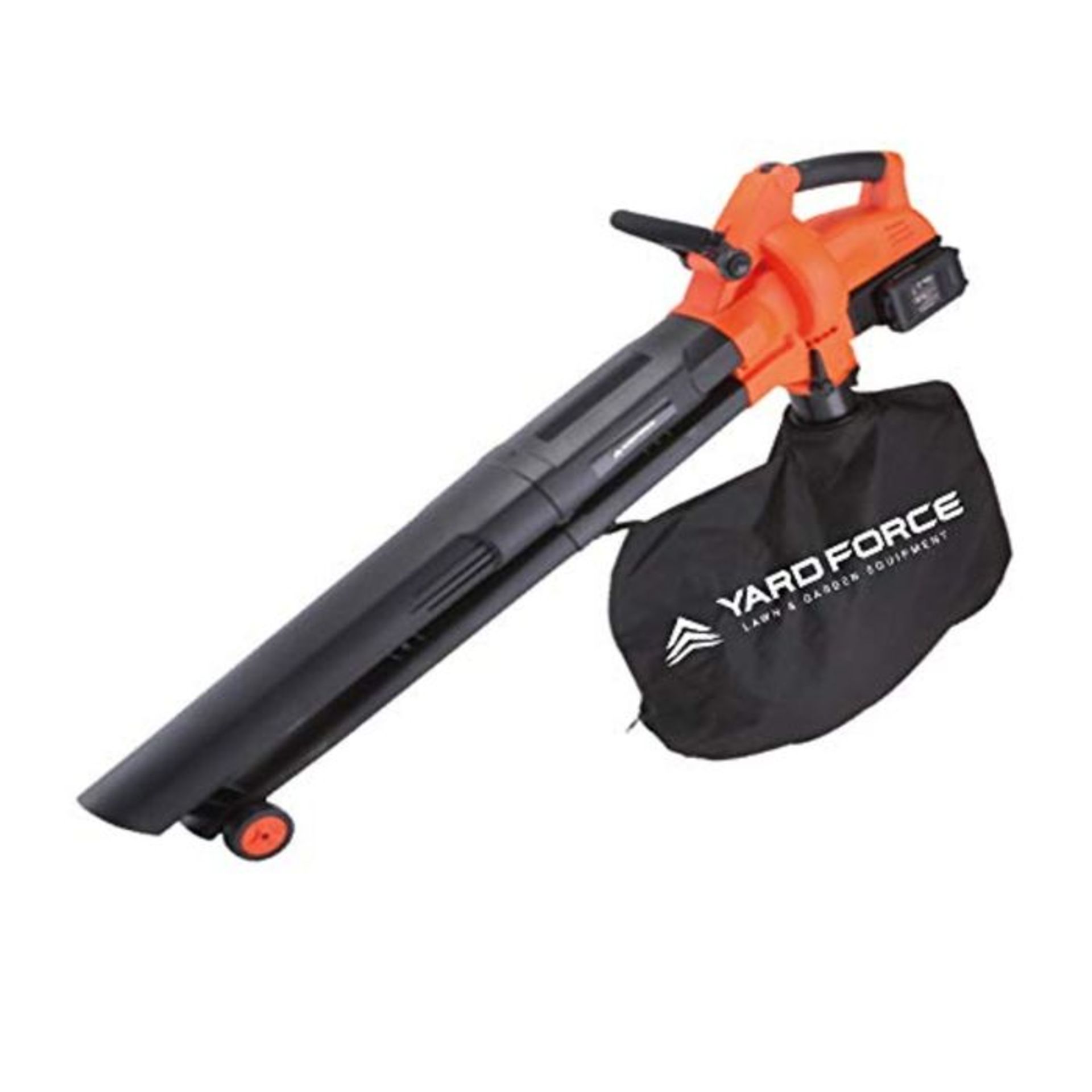 RRP £129.00 Yard Force 40V Cordless 3-in-1 Blower Vacuum & Mulcher with 230km/h Air Speed, Lithium