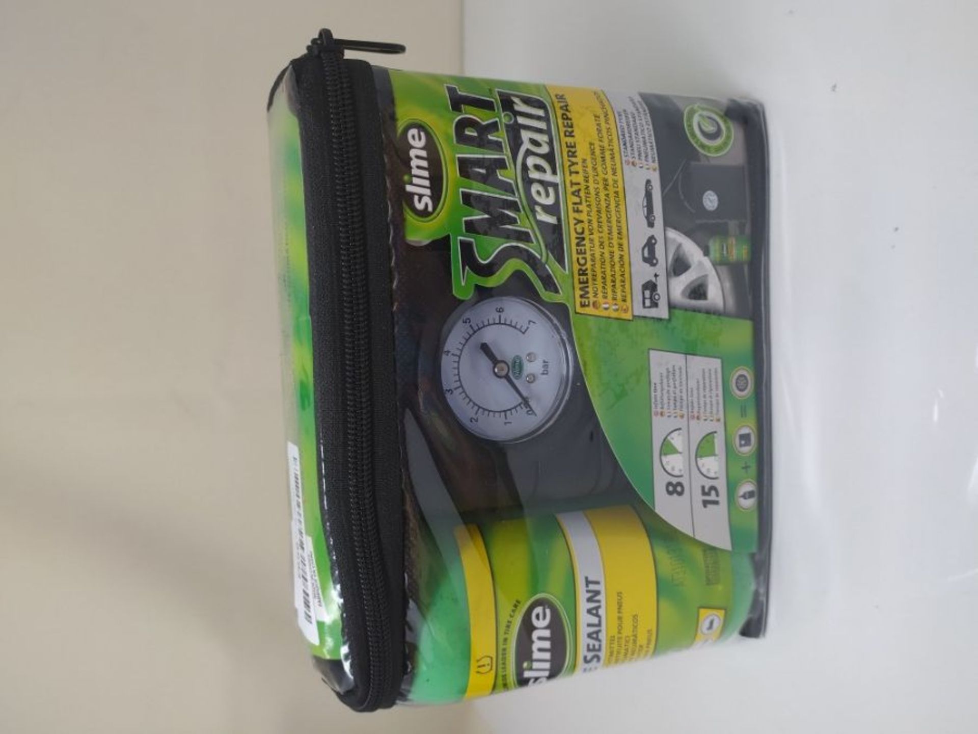 Slime CRK0305-IN Flat Tyre Puncture Repair, Smart Repair, Emergency Kit for Car Tyres, - Image 2 of 3