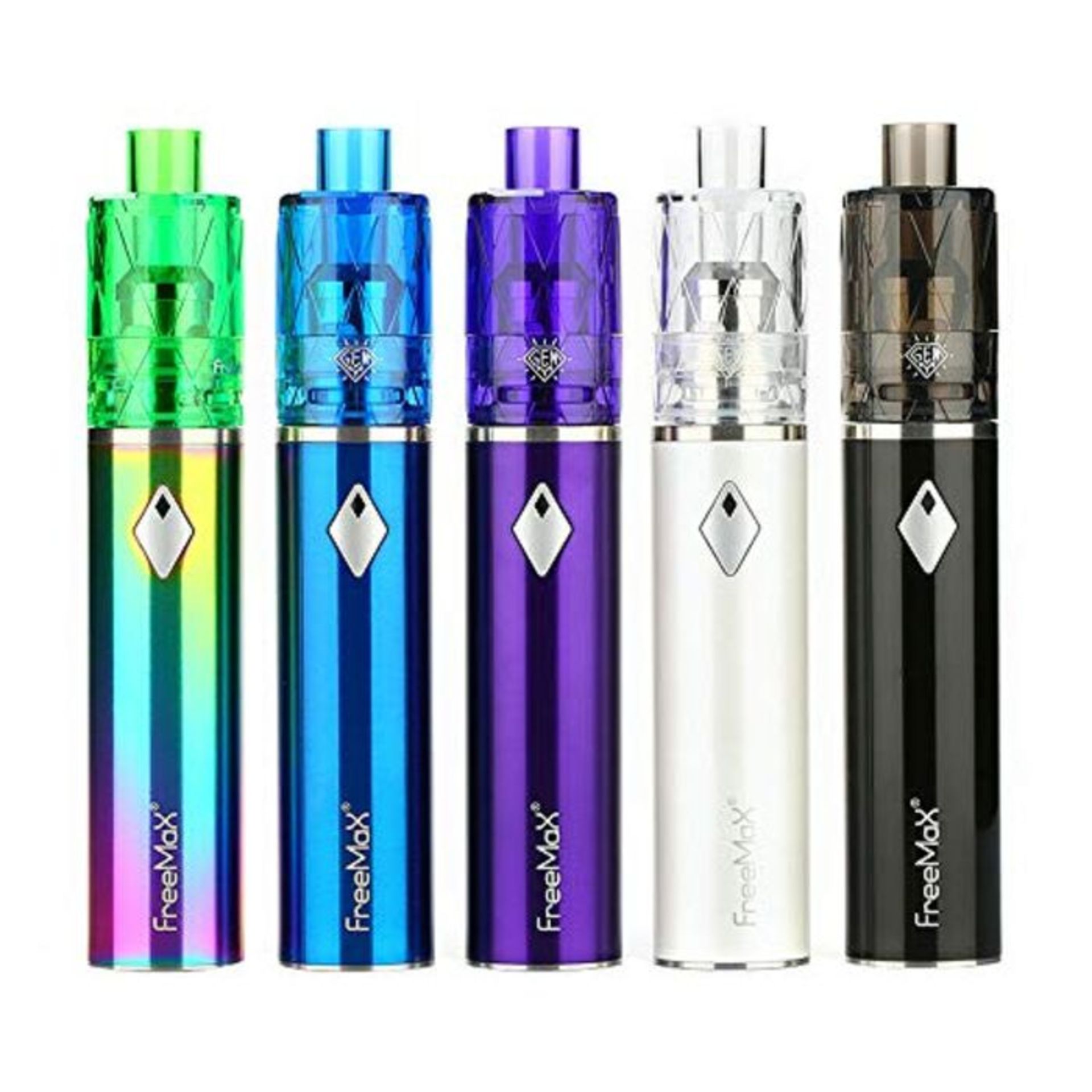 New Freemax Gemm 80W Kit Mod White - No Nicotine