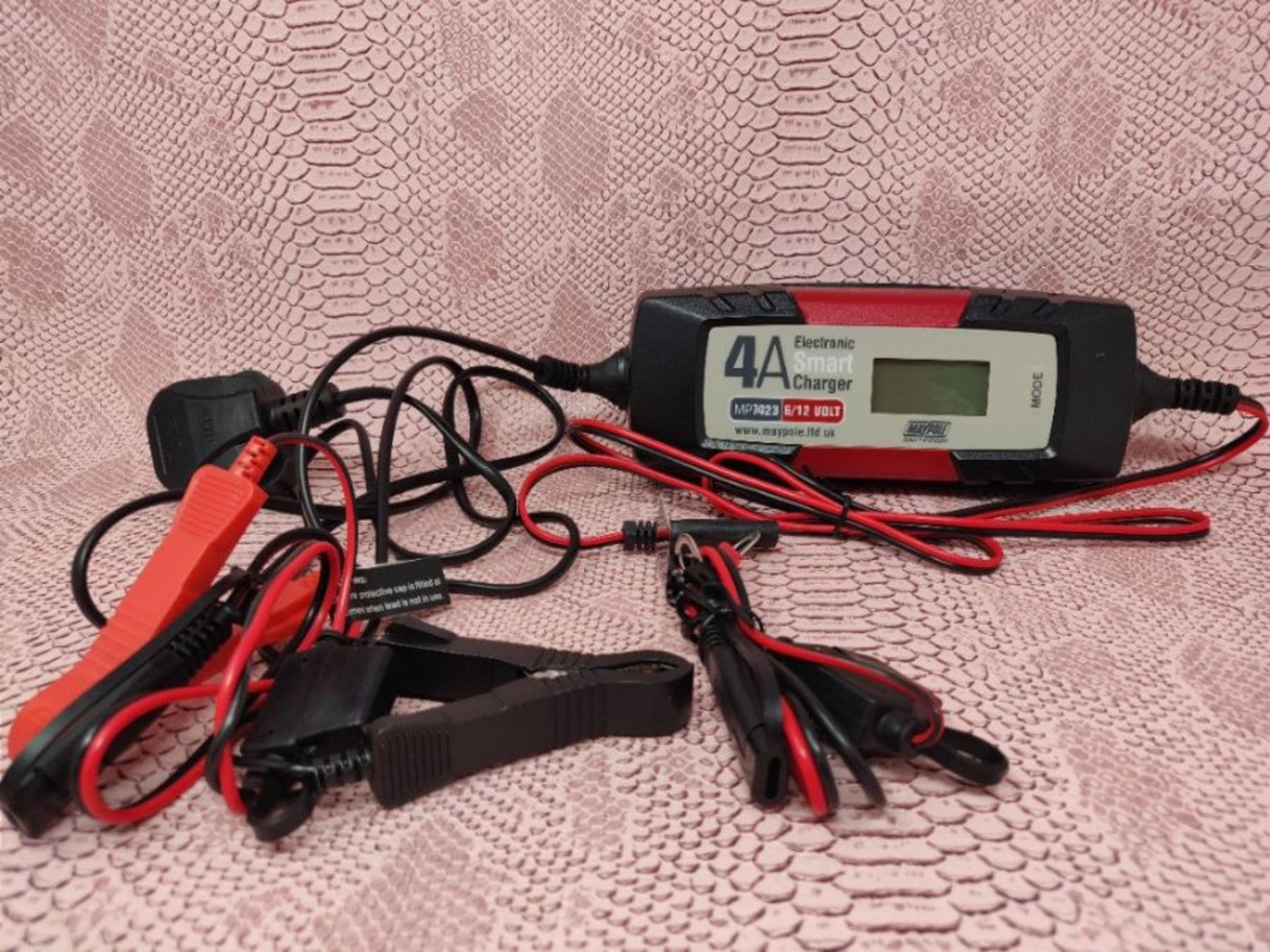 Maypole 7423A Battery Charger Auto Electronic 4A 12V - Image 2 of 2