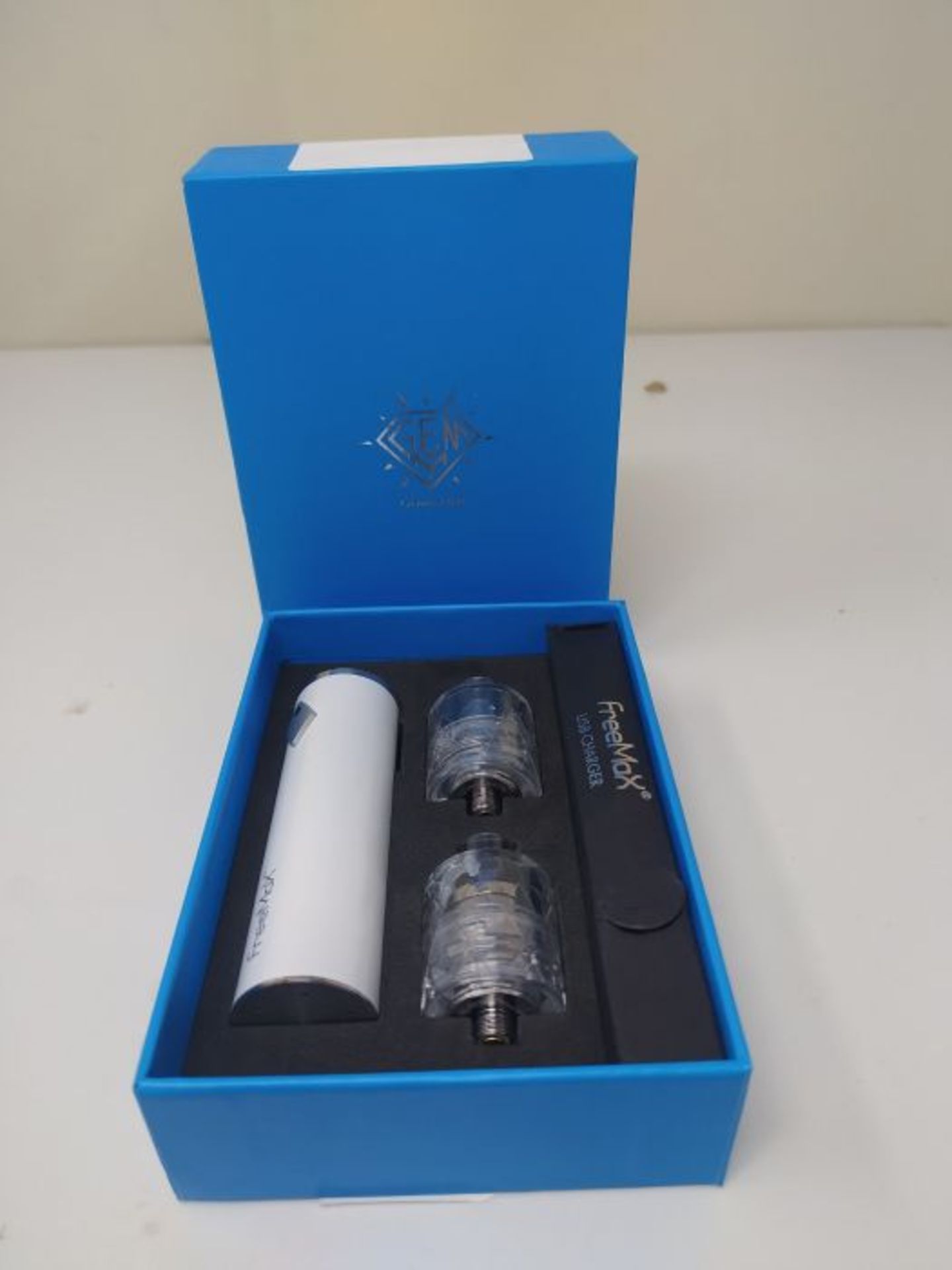 New Freemax Gemm 80W Kit Mod White - No Nicotine - Image 2 of 2