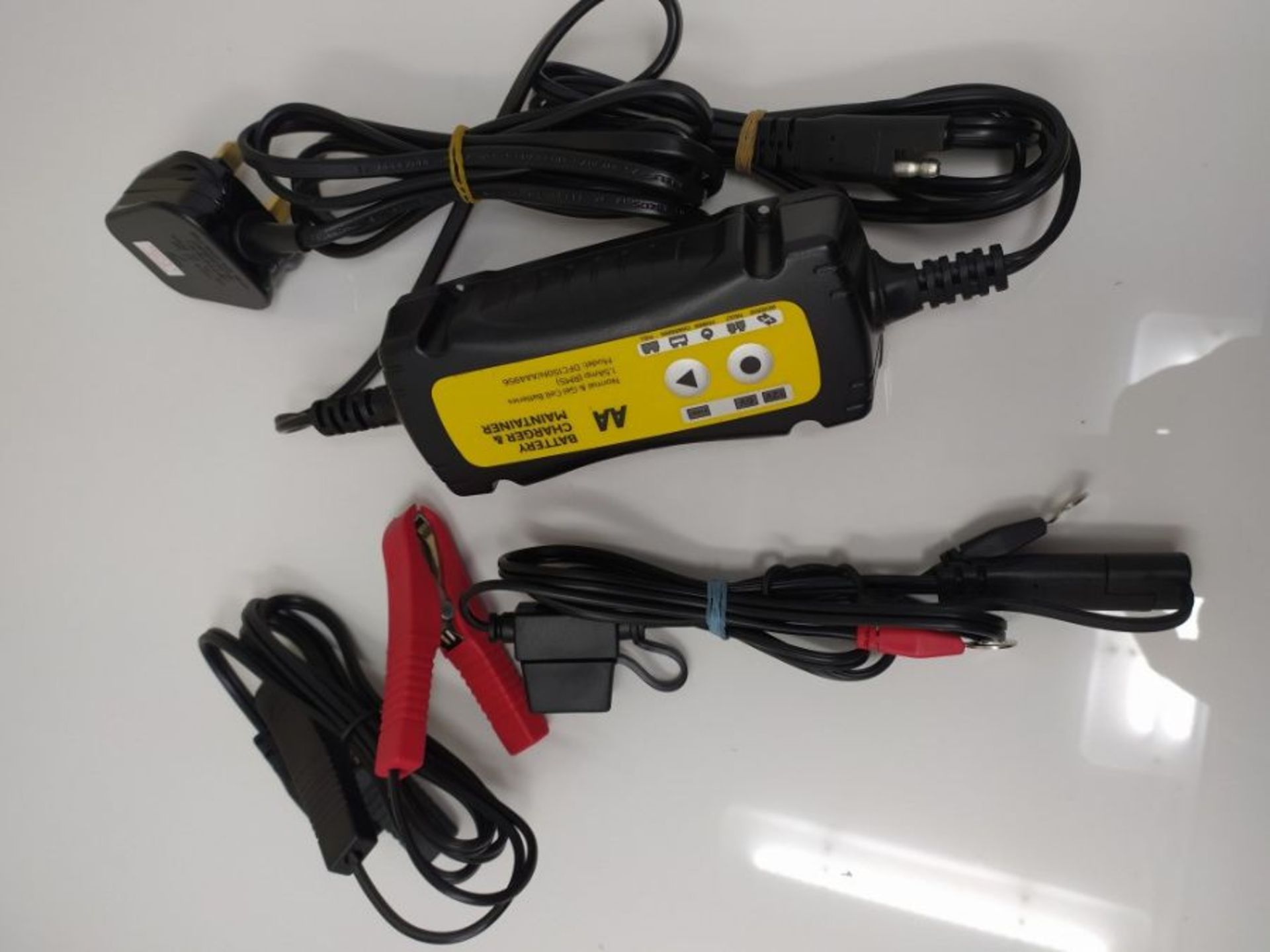 AA 1.5 Amp 6 V/12 V Car Battery Charger Maintainer AA4956 UK Plug Fully Automatic with - Image 2 of 2