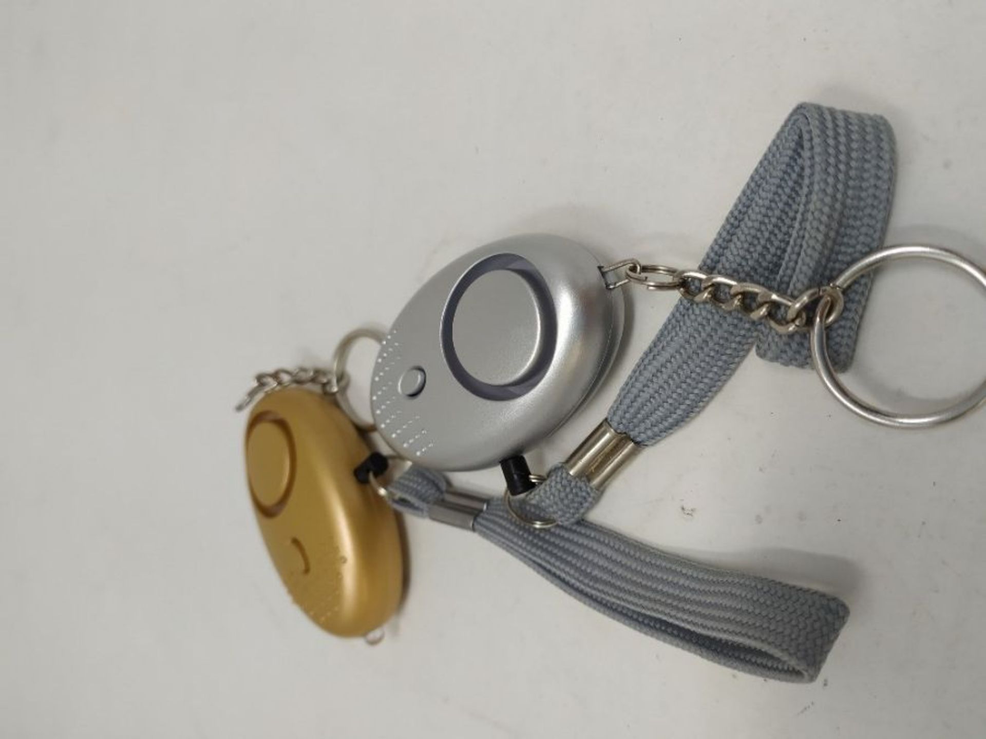 Personal Alarm, 140dB Police Approved Security Sirens Keychain with Flashlight, Panic - Image 2 of 3