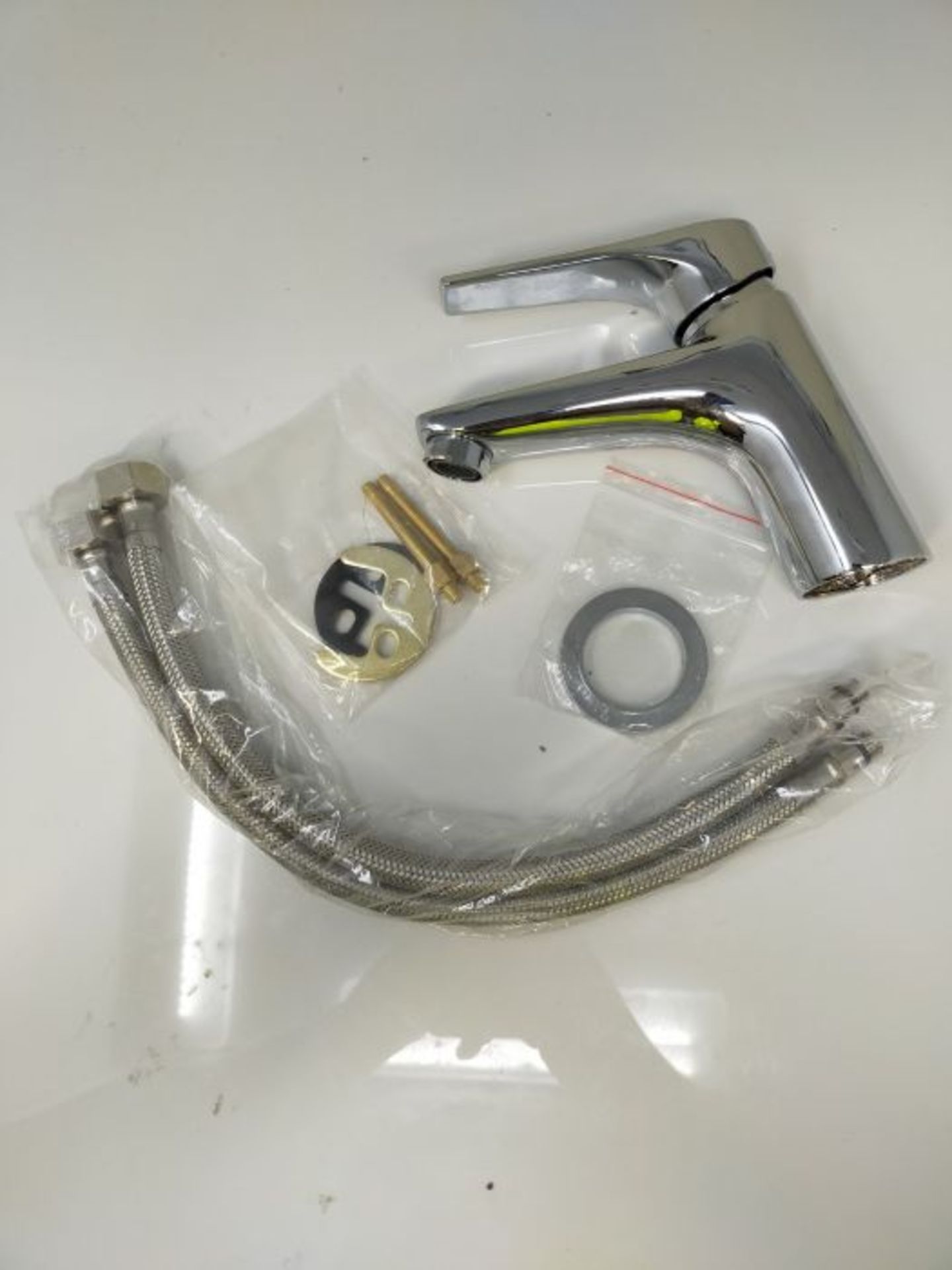RRP £105.00 Bristan VT2 BASNW C Vantage Basin Mixer (Without Waste) Bathroom Tap, Chrome - Image 3 of 3