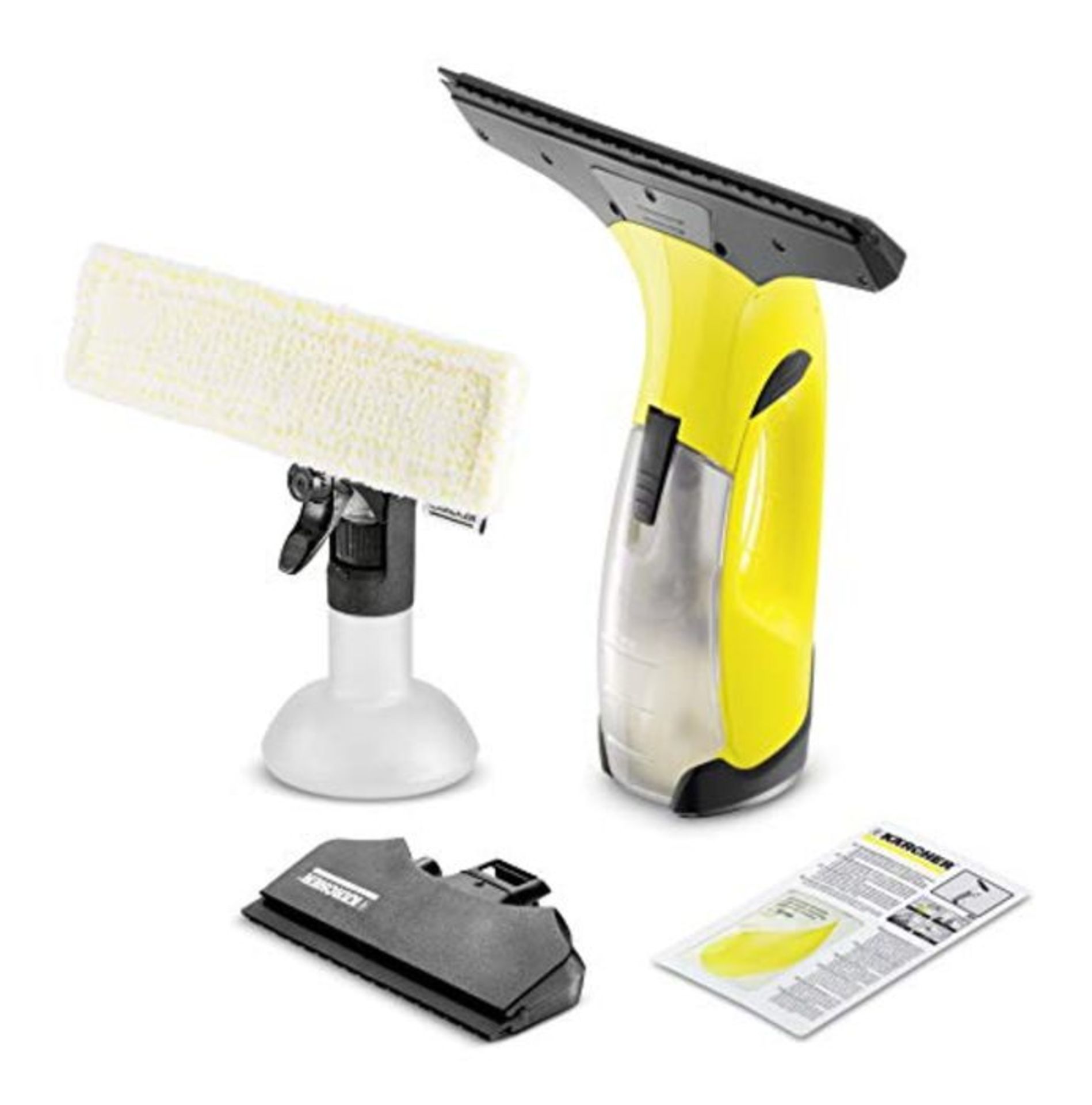 RRP £56.00 Kärcher 16332140 Window Vac (WV2 Plus N Yellow edition), 32.0 cm*12.0 cm*28.0 cm