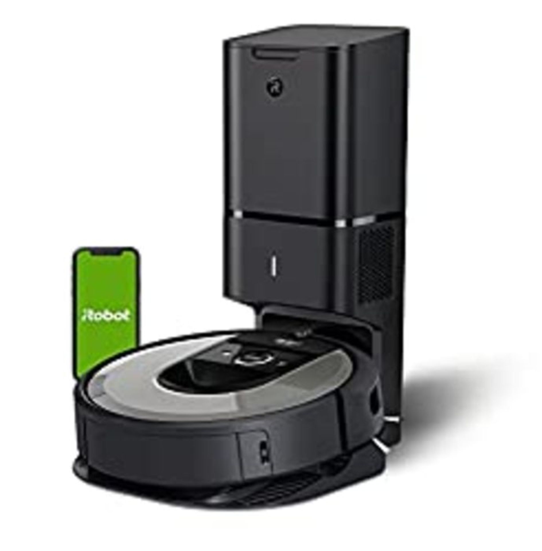 RRP £491.00 iRobot® Roomba® i7+ (i755640) connected Robot Vacuum - Automatic Dirt Disposal - Dua