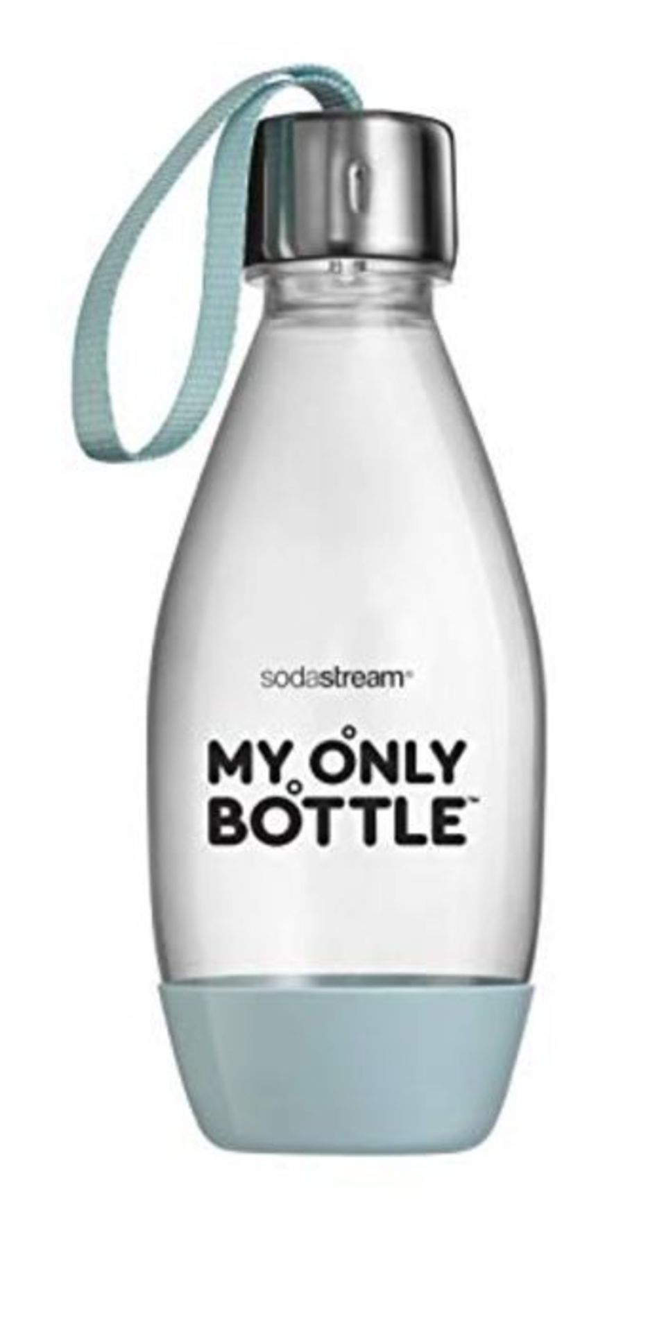 SodaStream My Only Bottle 500 ml Reusable BPA Free Water Bottle for Carbonating, Dishw