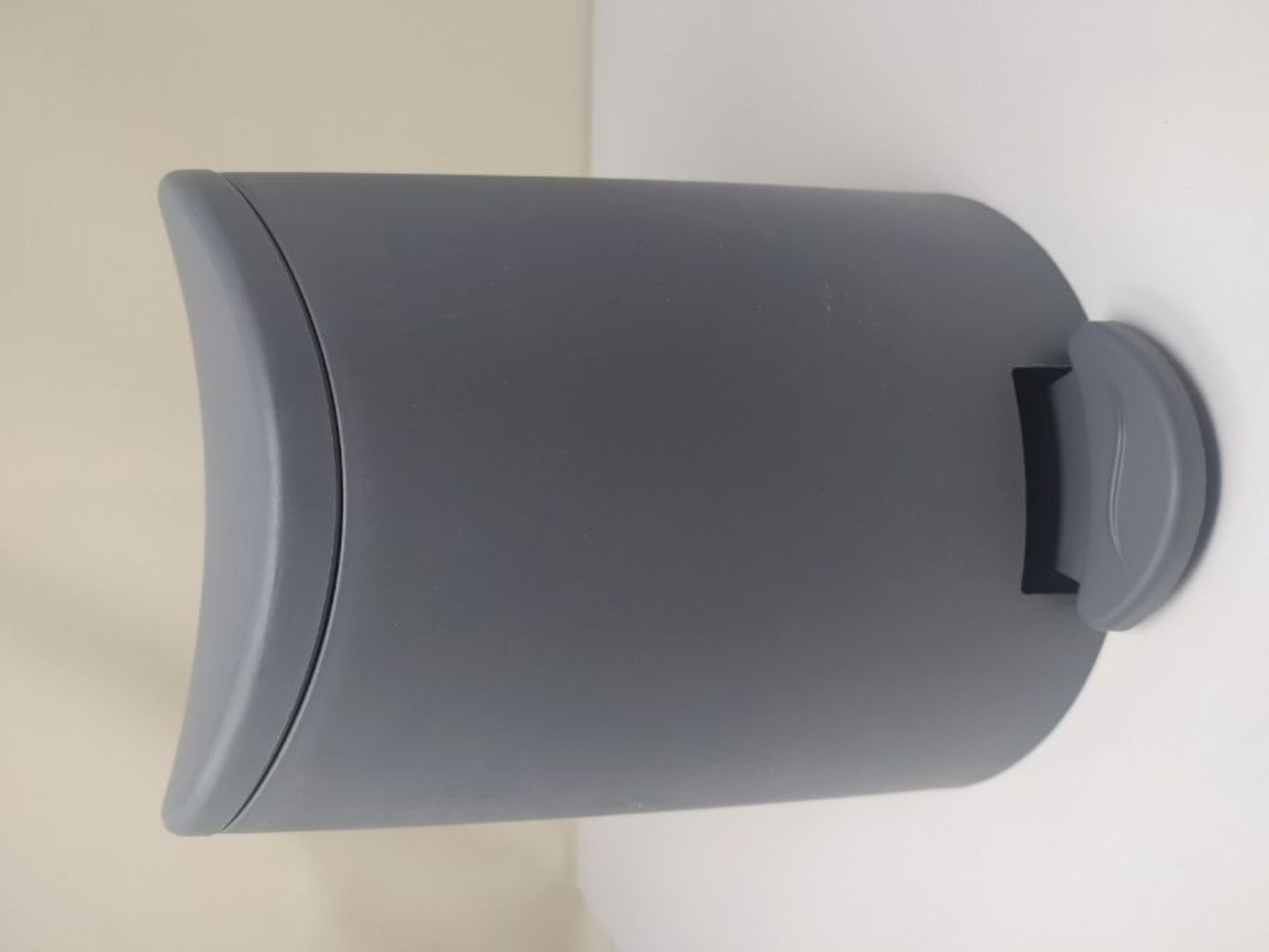 Tatay Standard Bathroom Pedal Bin, 3L, Grey, One Size - Image 2 of 2