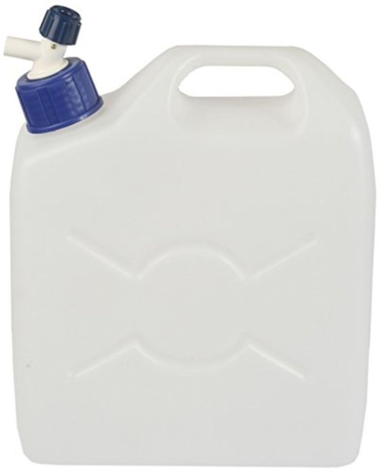 Inpress Plastics 1418C Water Container with Cap and Tap, Transparent, 25 Litre