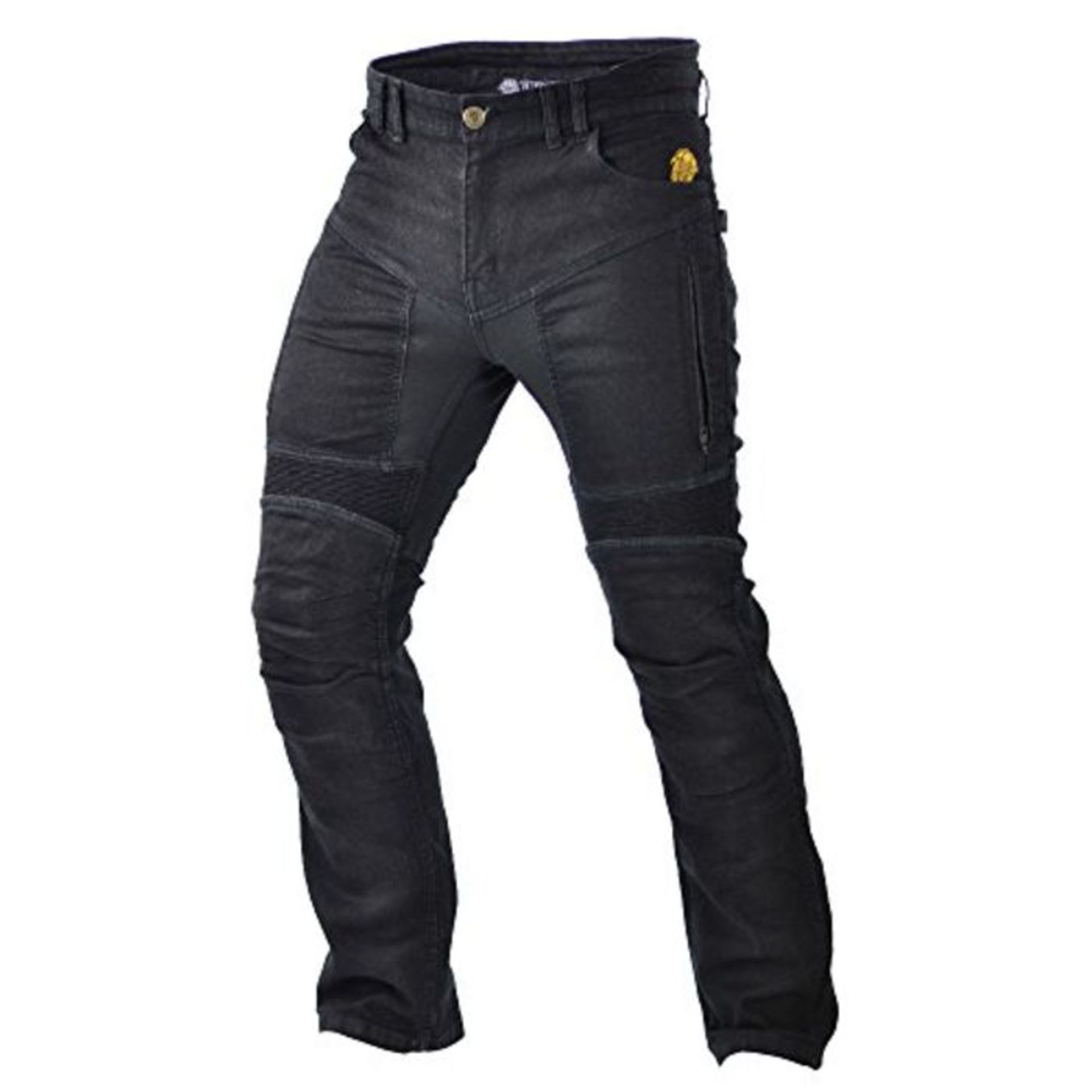 RRP £142.00 Trilobite Motorrad Herren Jeans Parado, schwarz, 30W/32L