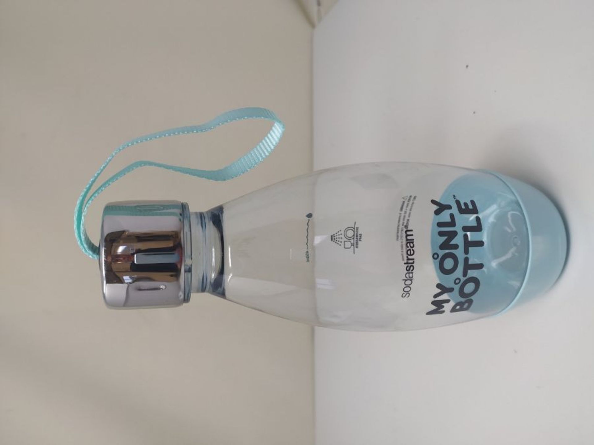 SodaStream My Only Bottle 500 ml Reusable BPA Free Water Bottle for Carbonating, Dishw - Image 2 of 2