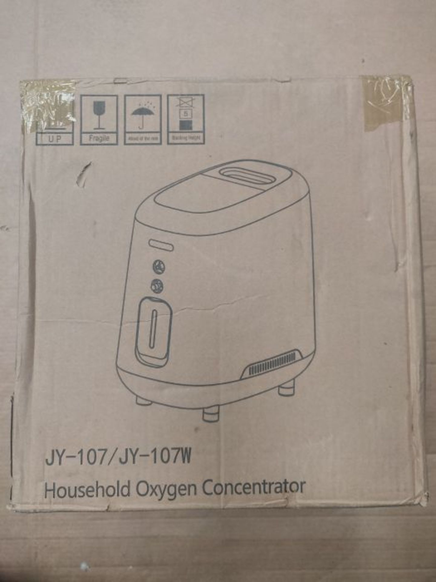 RRP £182.00 Oxygen Concentrator, Kacsoo 90% High Purity 1-7L/min Flow Adjustable Oxygen Machine wi - Image 2 of 3