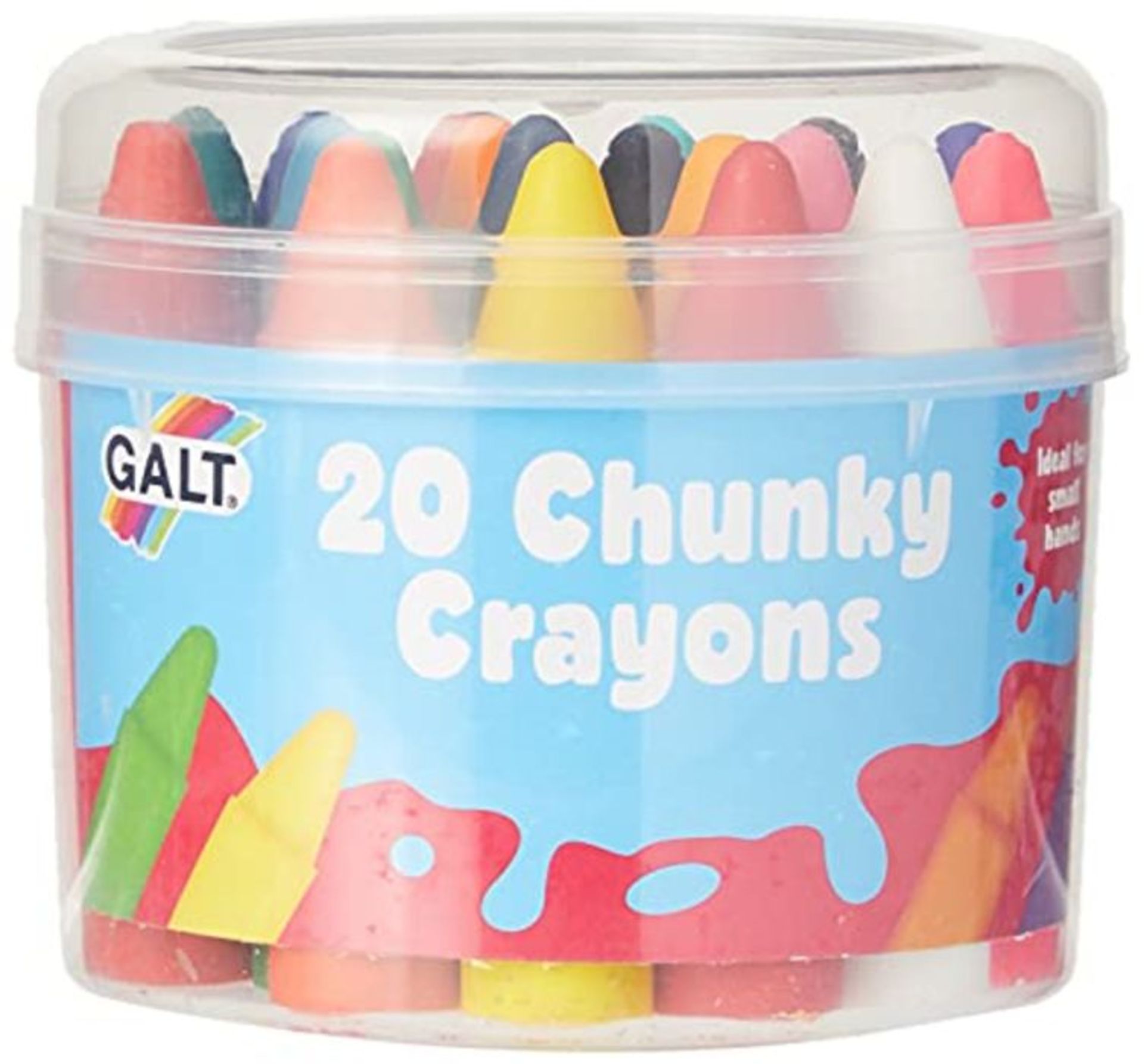 [INCOMPLETE] Galt Toys, Chunky Crayons - 20 Pieces, Easy to Hold Crayons for Kids, Age