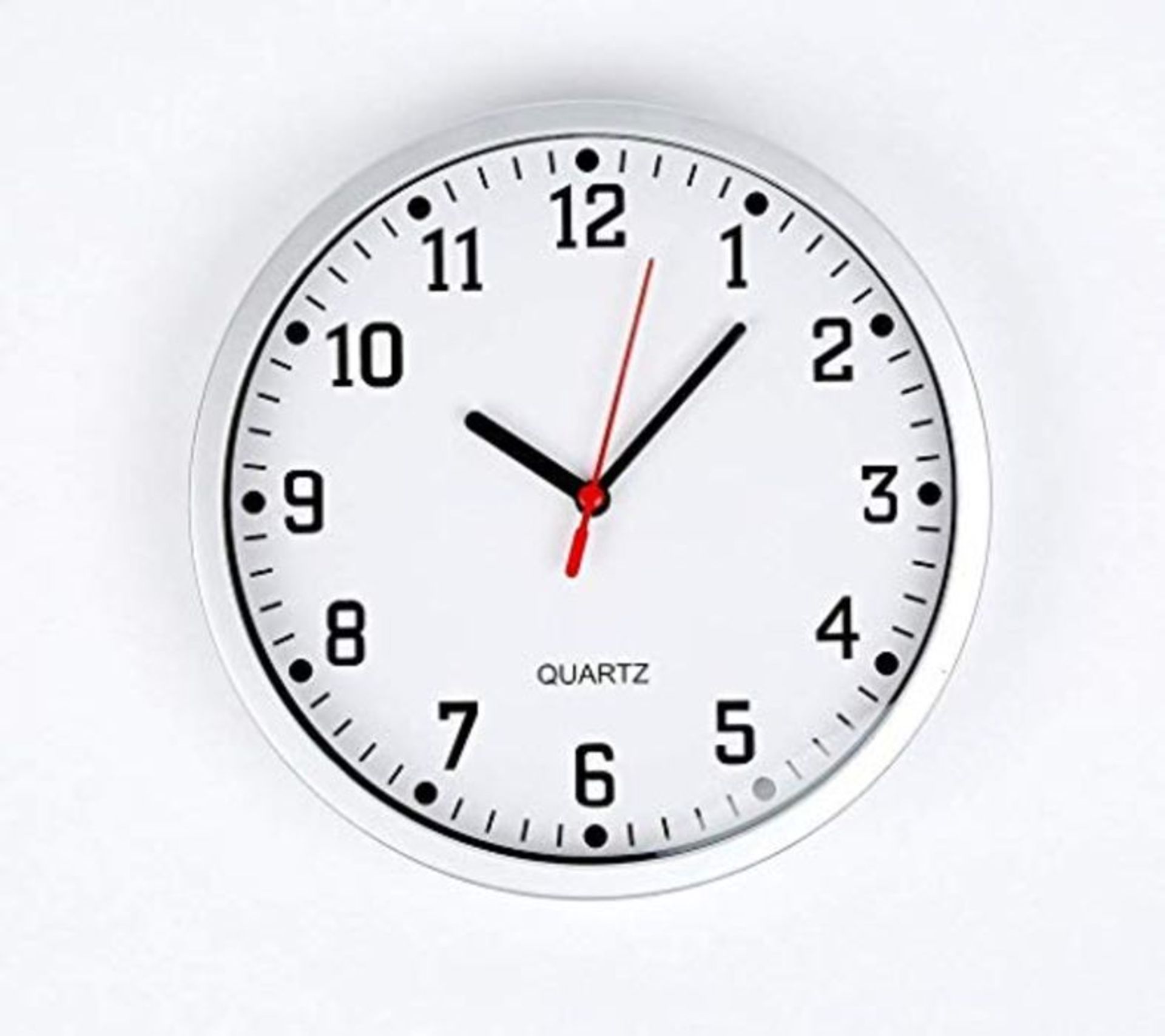 LARGE STYLISH DESIGN WALL CLOCK | EASY READABLE BIG NUMBERS | PERFECT FOR KITCHEN, REC