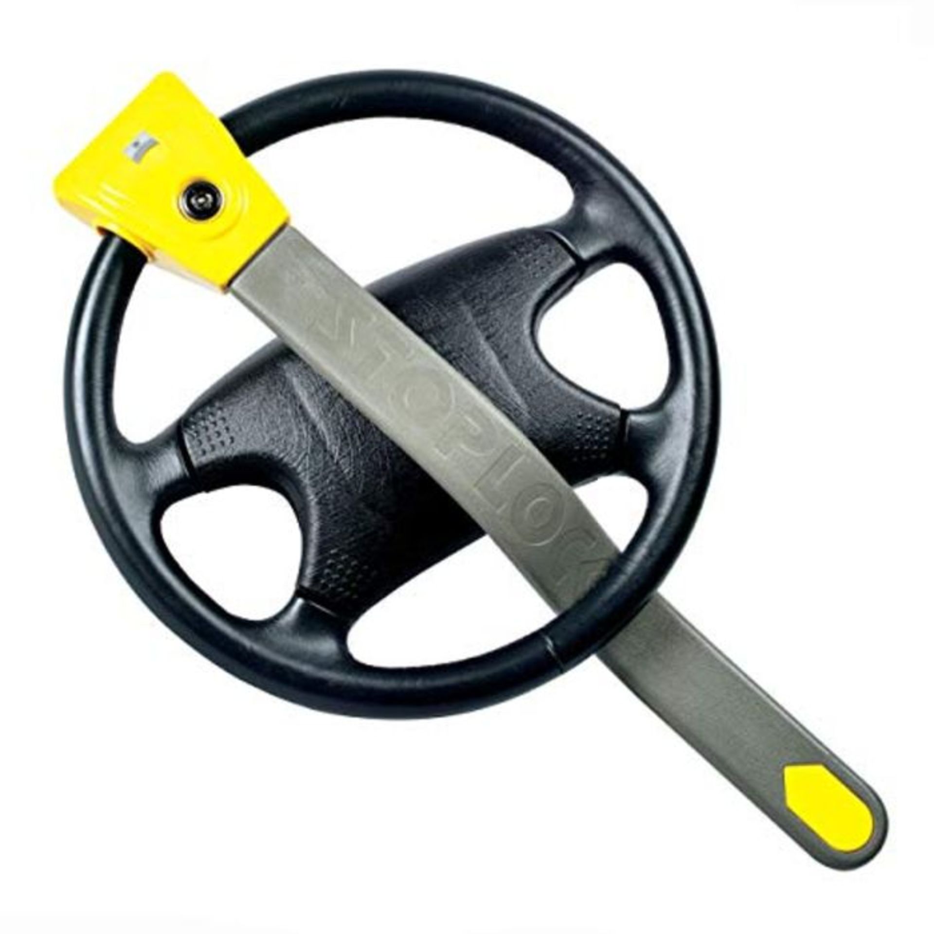 [INCOMPLETE] Stoplock 'Original' Car Steering Wheel Lock W/Keys HG 134-59 - Anti-Theft