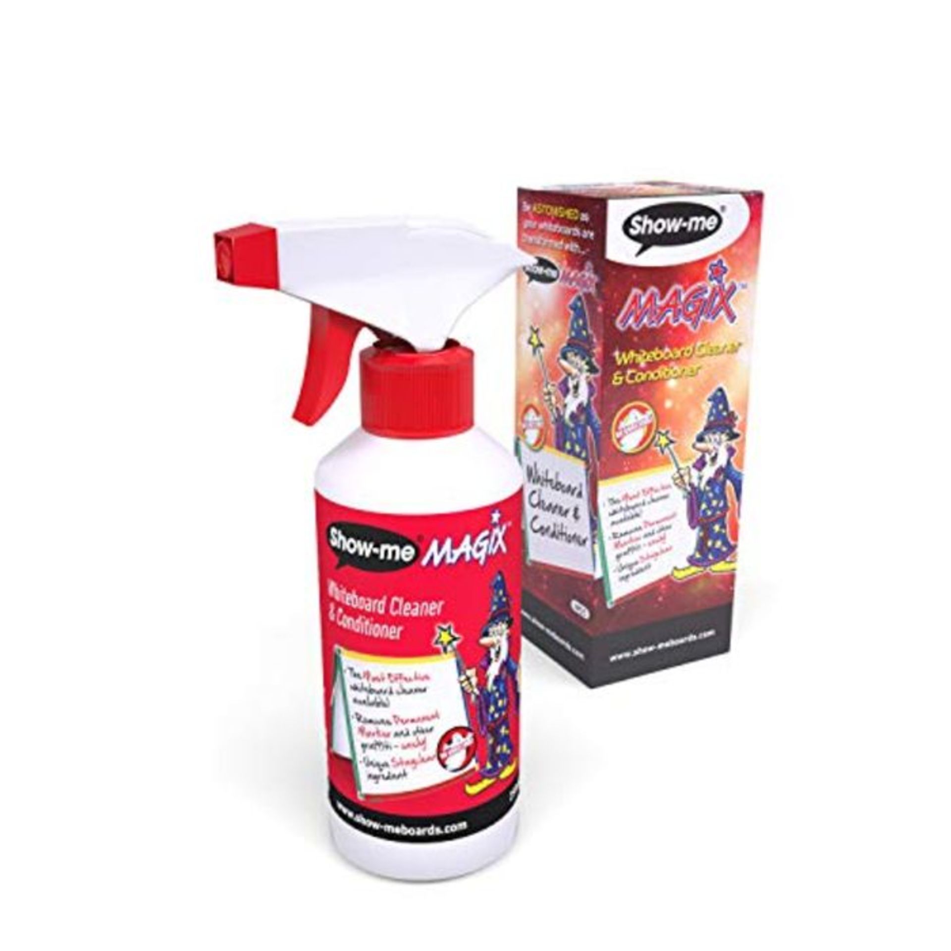 Show-me MAGIX Drywipe and Whiteboard Cleaner  Ideal for Schools and Classrooms 