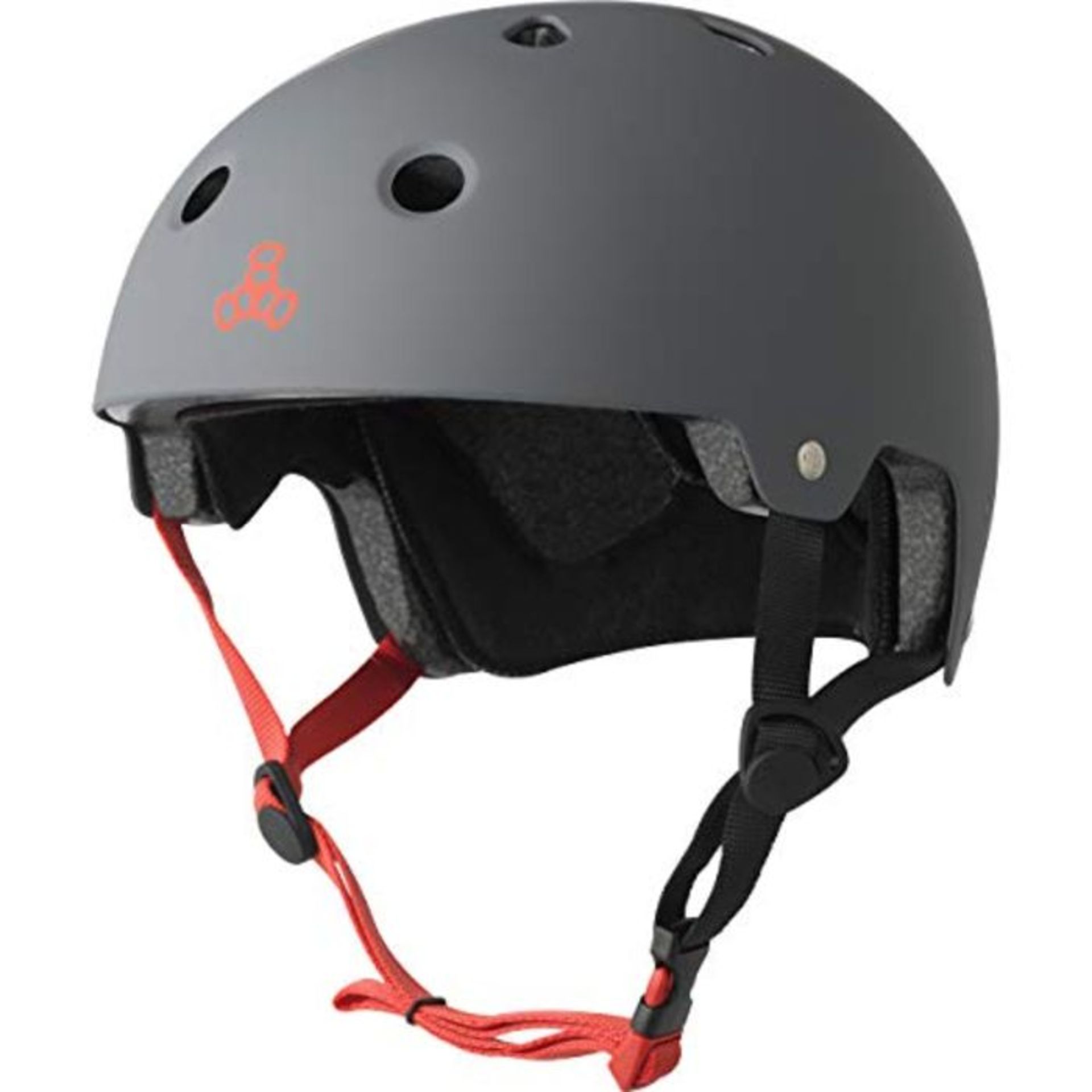 Triple 8 3012 Unisex Brainsaver EPS Rubber Helmet, Grey (Grey), S/M - Image 3 of 4