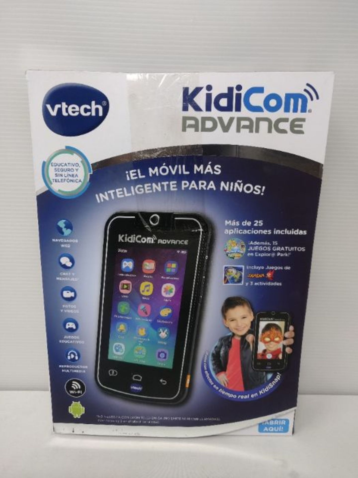 RRP £120.00 VTech - Kidicom Advance Smart Device for Kids, 5" HD Touch Screen, 180° Rotating Lens - Image 2 of 3