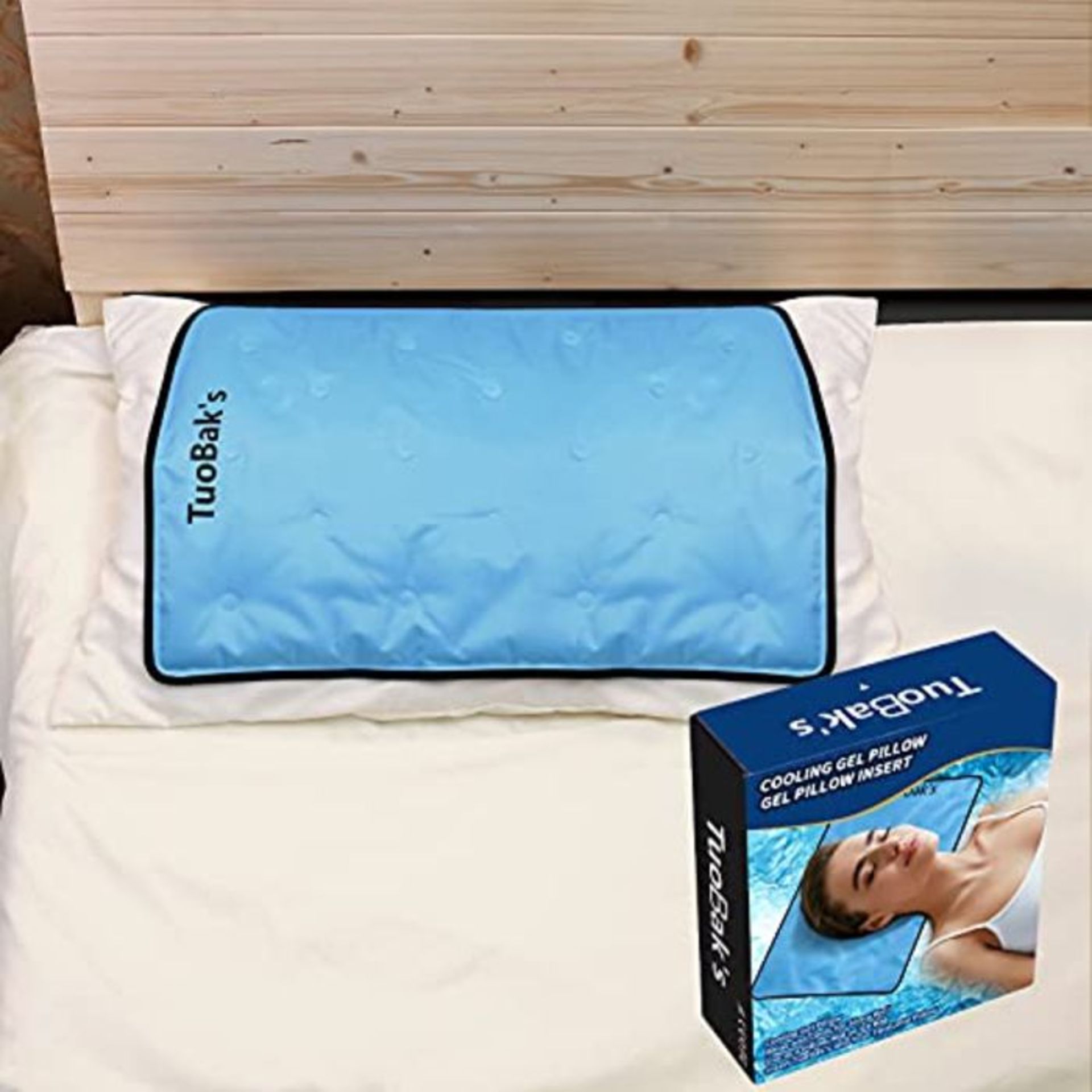 Cooling Pillow Gel,Cooling Pillows for Night Sweats,60*40cm Cooling Gel Pillow - TuoBa