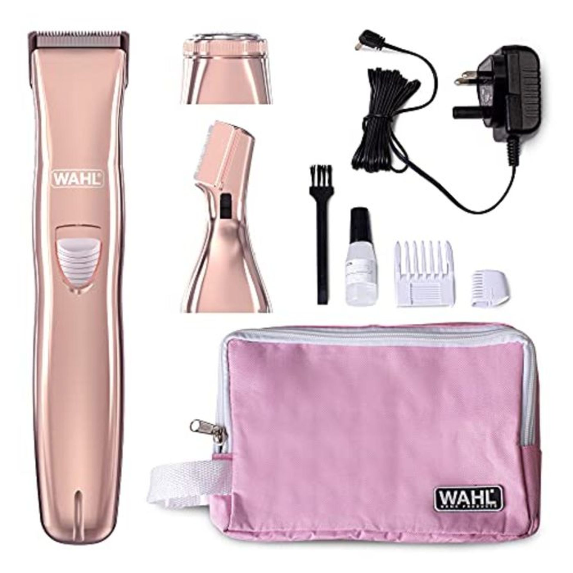 Wahl 3-in-1 Ladies Face and Body Hair Remover - Female Rotary Shaver and Eyebrow Shape