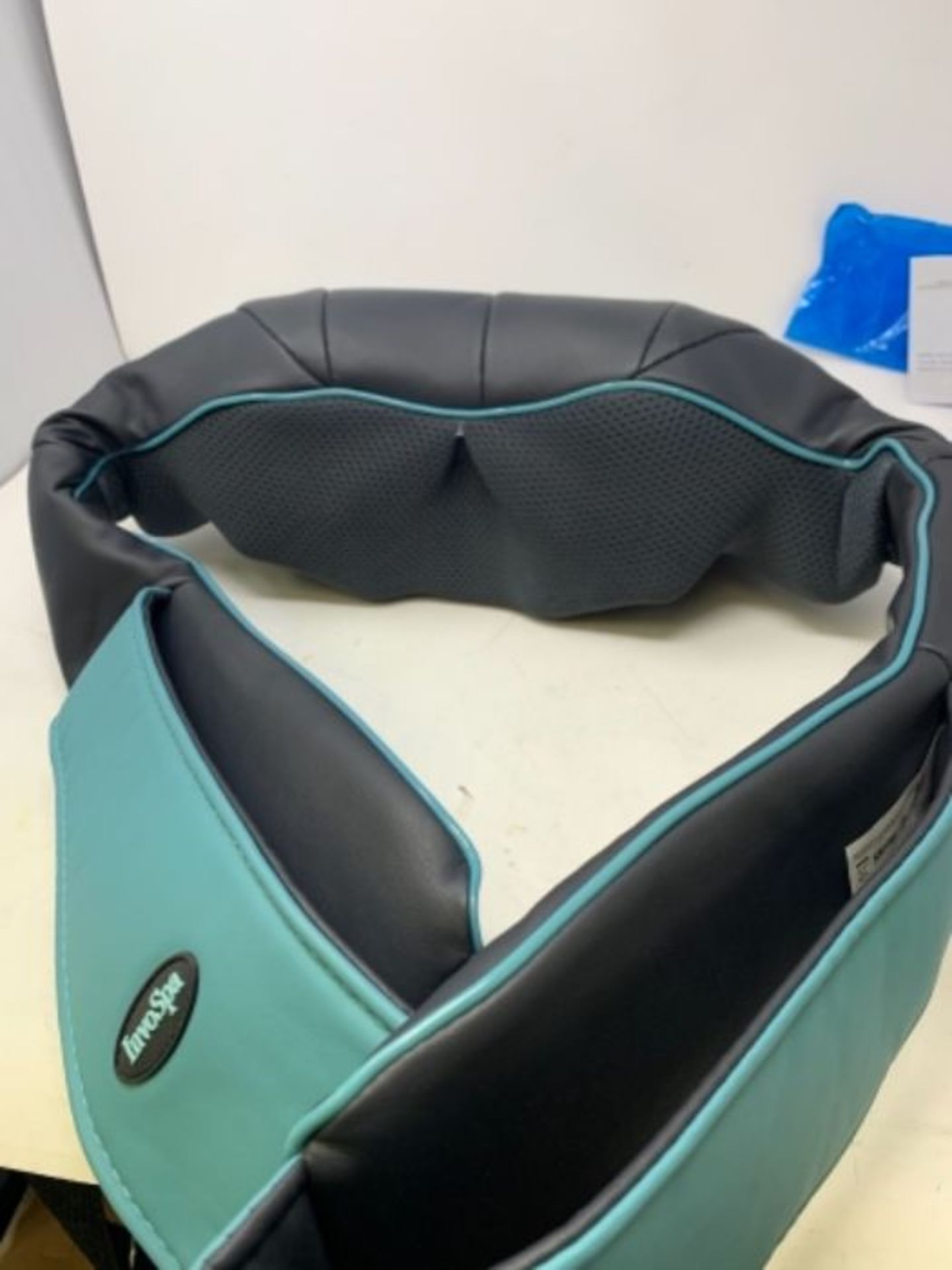Shiatsu Back Neck and Shoulder Massager with Heat - Deep Tissue 3D Kneading Pillow Mas - Image 2 of 2