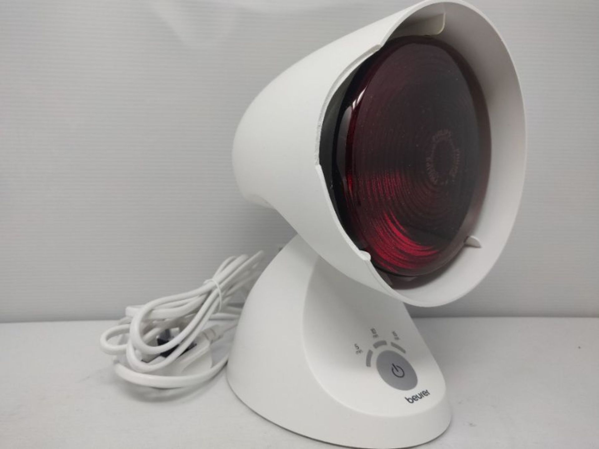 Beurer IL35 Infrared Heat Lamp - Soothing Heat for Colds and Muscle Tension - Infrared - Image 2 of 2