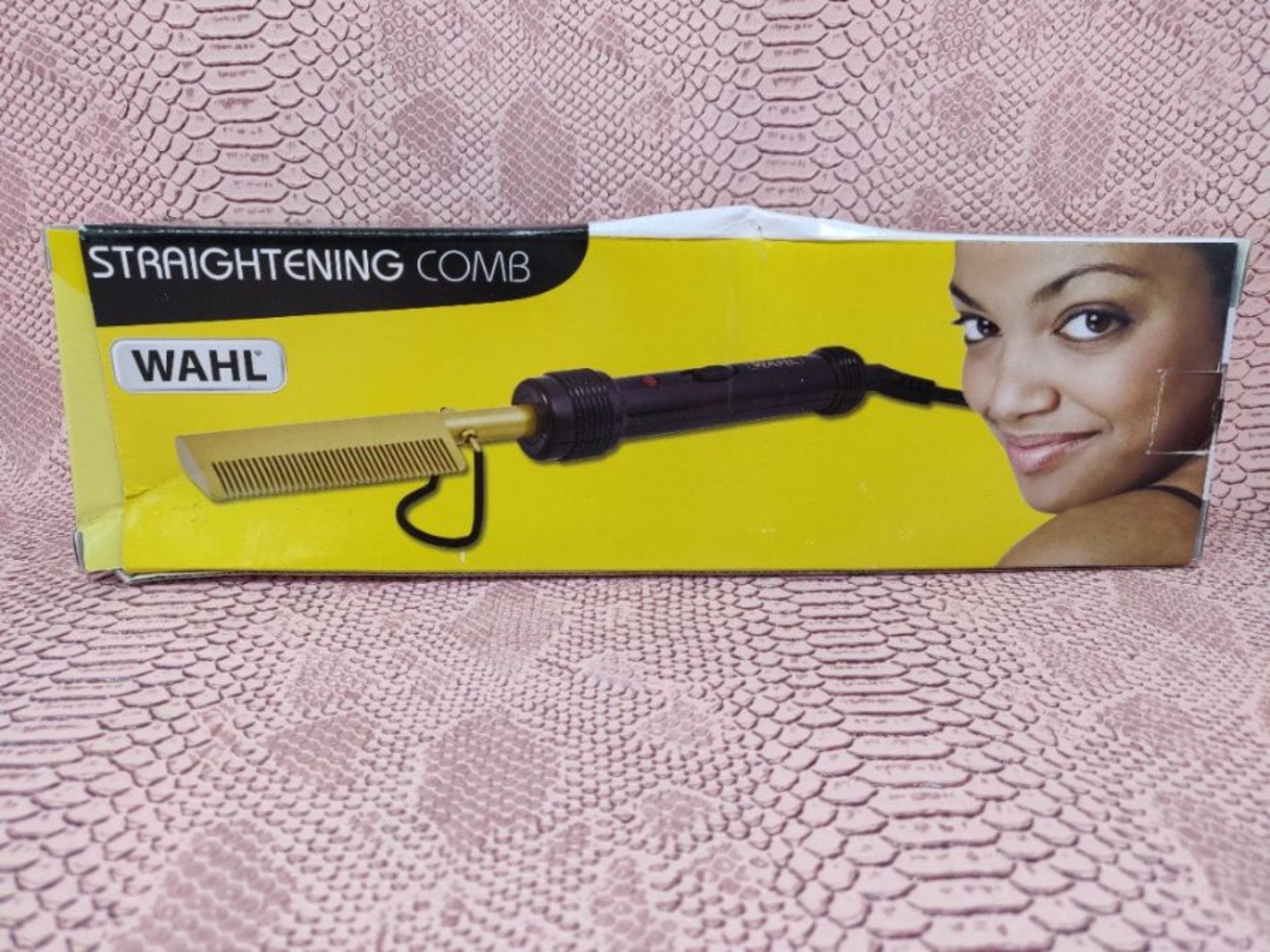 Wahl Hot Comb, Afro-Caribbean Hair Straightening Comb, Electric Hot Comb, Comb for Afr - Image 2 of 3