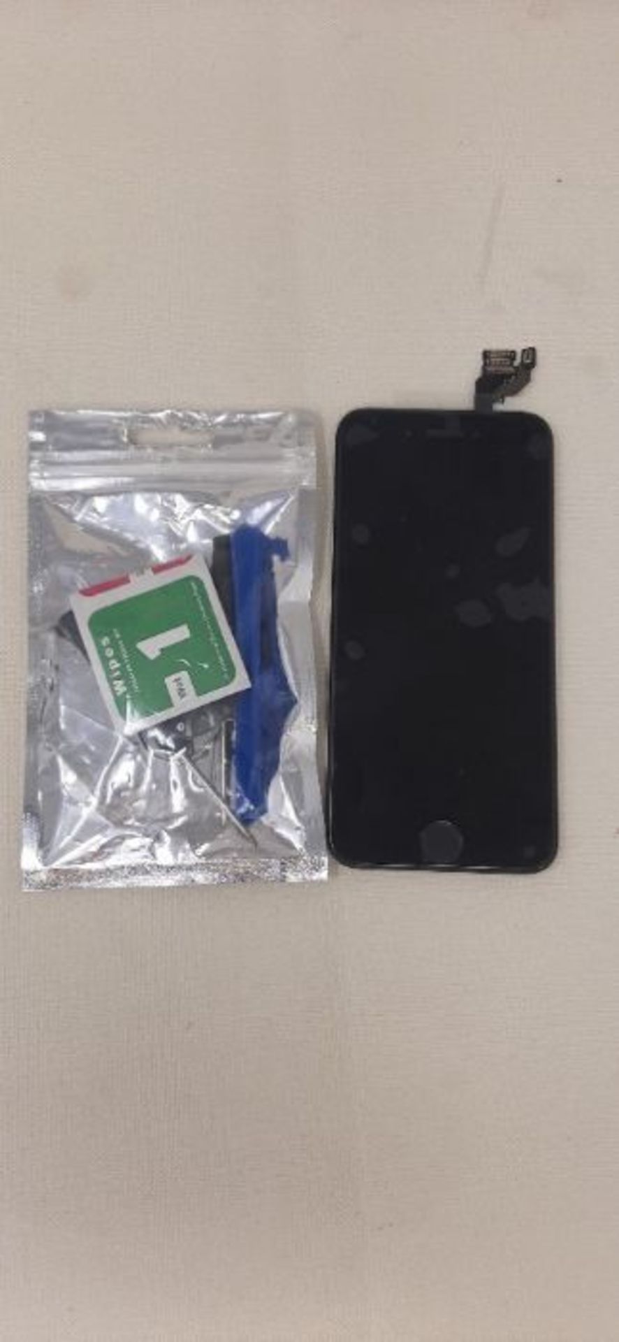 for iPhone 6 Screen Replacement Black Touch Display LCD Digitizer Assembly With Front - Image 2 of 3