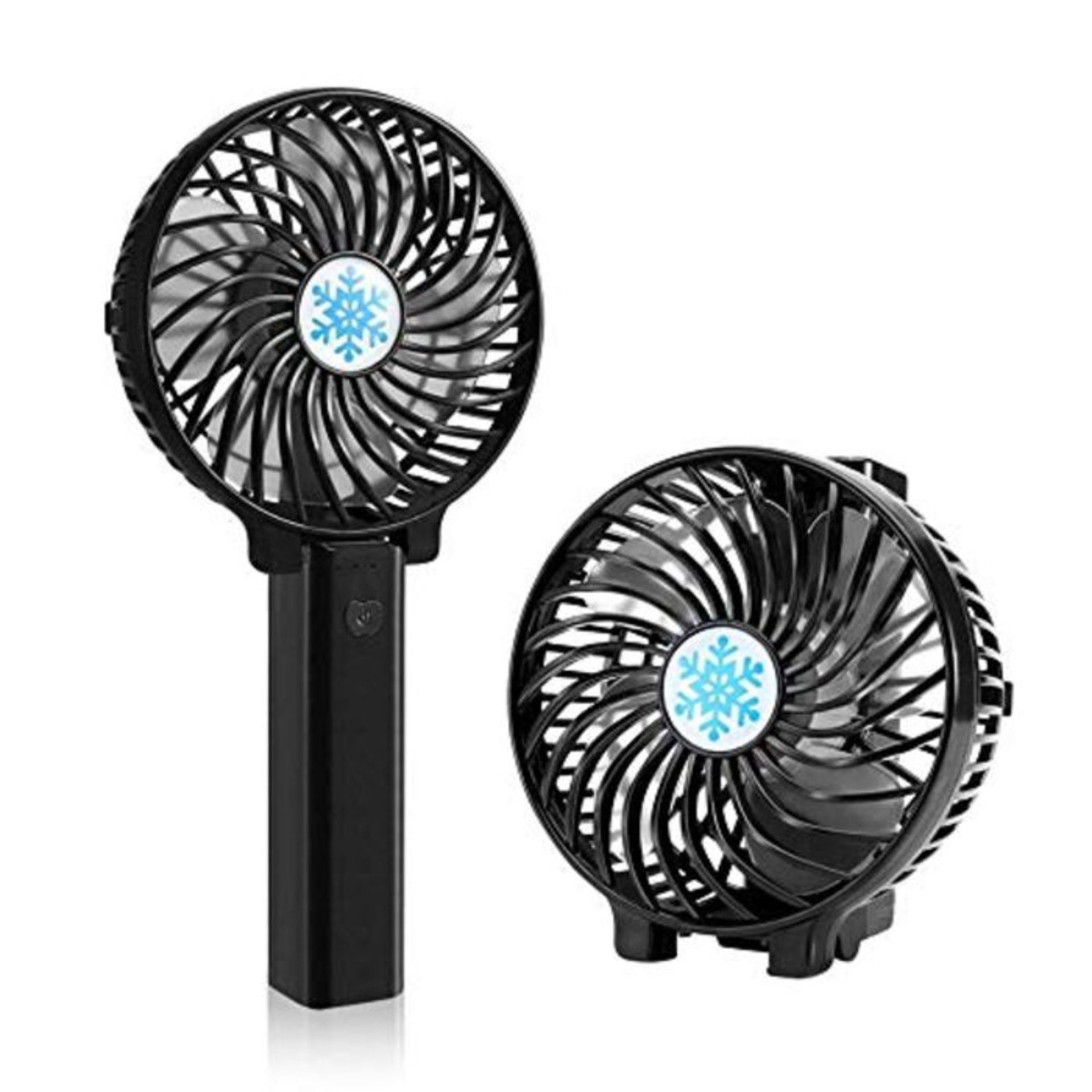 Handheld USB Fan,Mini Portable Personal Outdoor Fan with Rechargeable 2200 mAh,Foldabl