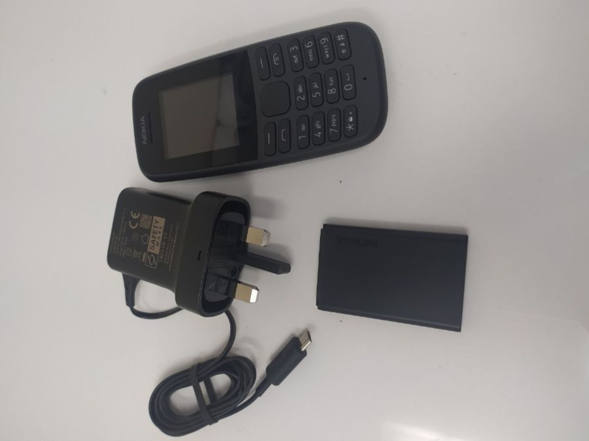 Nokia 105 Dual-SIM (2019) black unlocked - Image 2 of 2