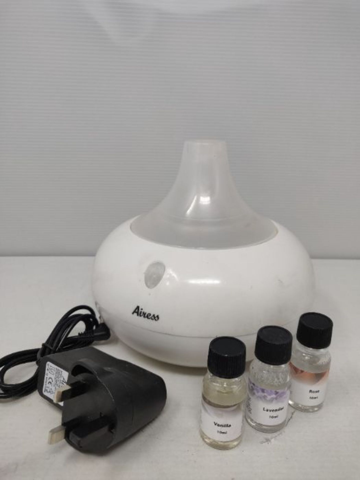 Airess Ultrasonic Aroma Diffuser Humidifier Essential Oils With 7 Colour LED Mood Ligh - Image 3 of 3