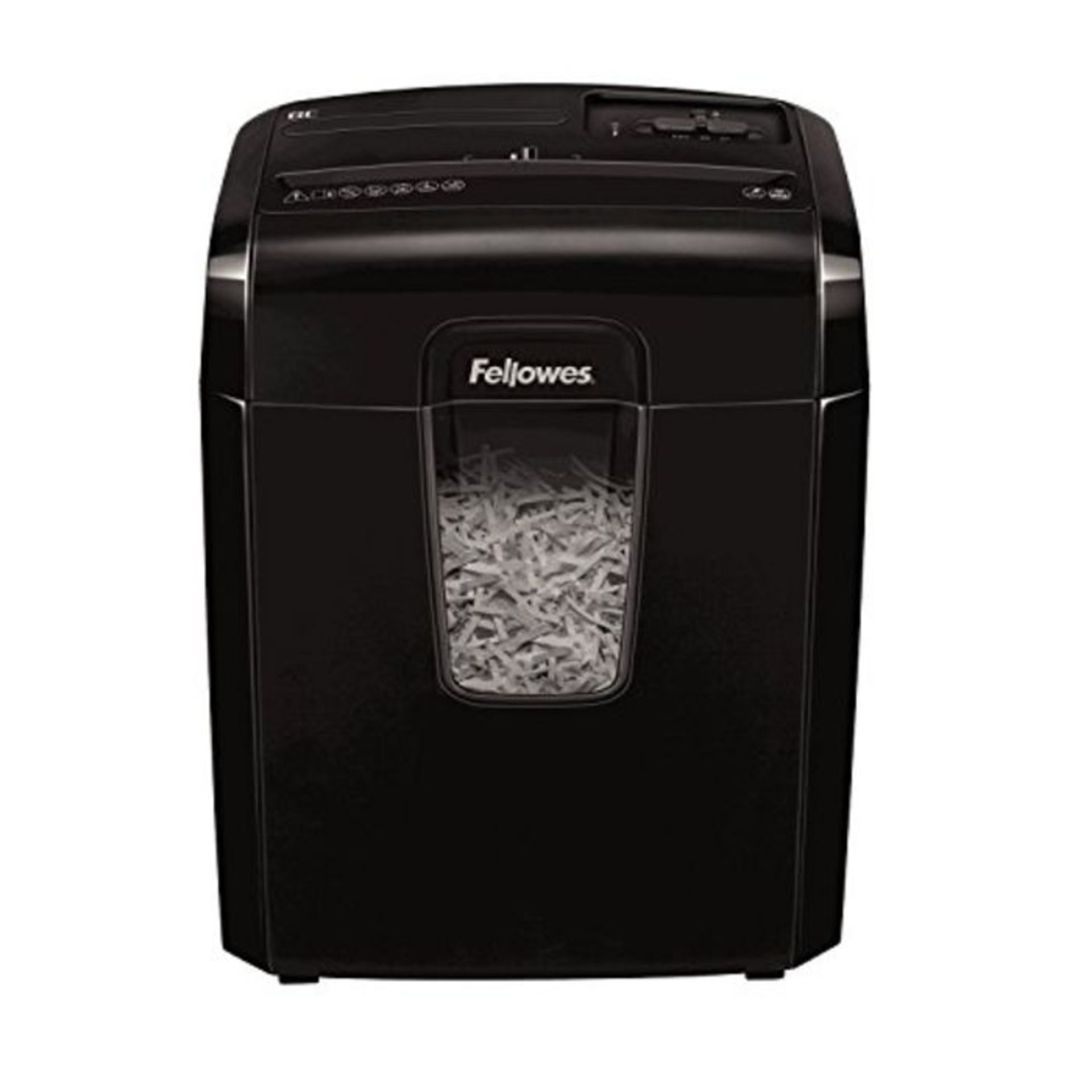 RRP £53.00 Fellowes Powershred 8C Personal 8 Sheet Cross Cut Paper Shredder for Home Use - With S