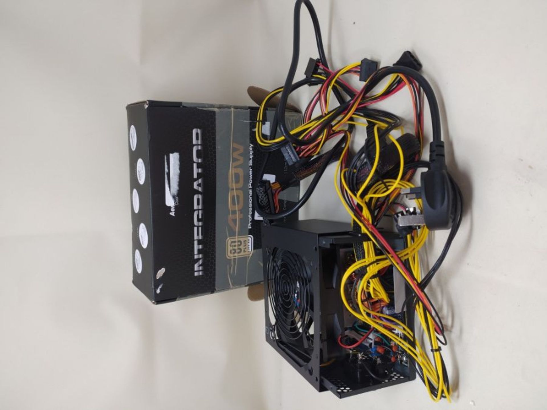 Aerocool Integrator 400 W 80 Plus Bronze Power Supply Unit with UK 3 Pin Power Lead - Image 2 of 2