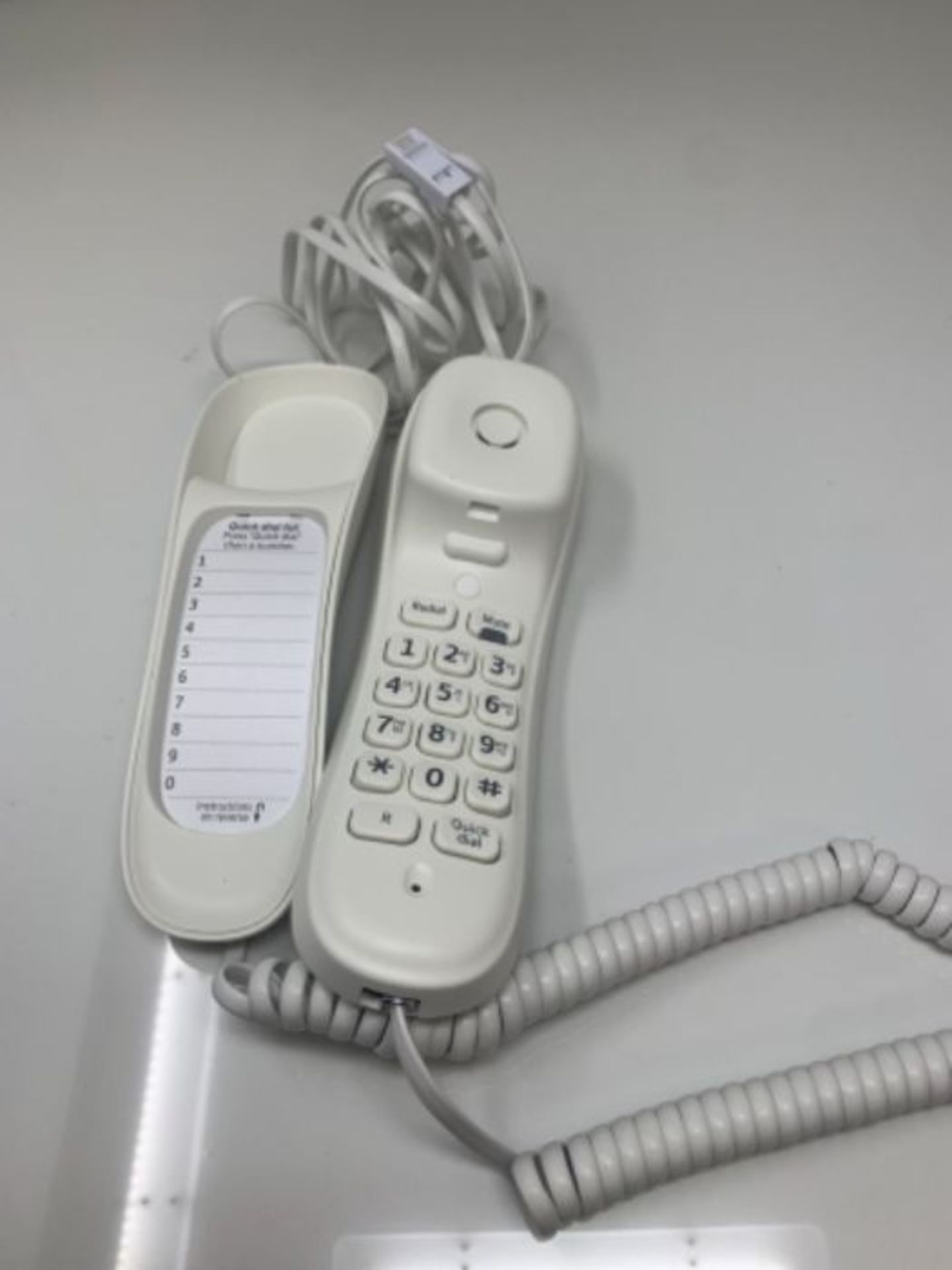 BT Duet 210 Corded Telephone, White - Image 2 of 3