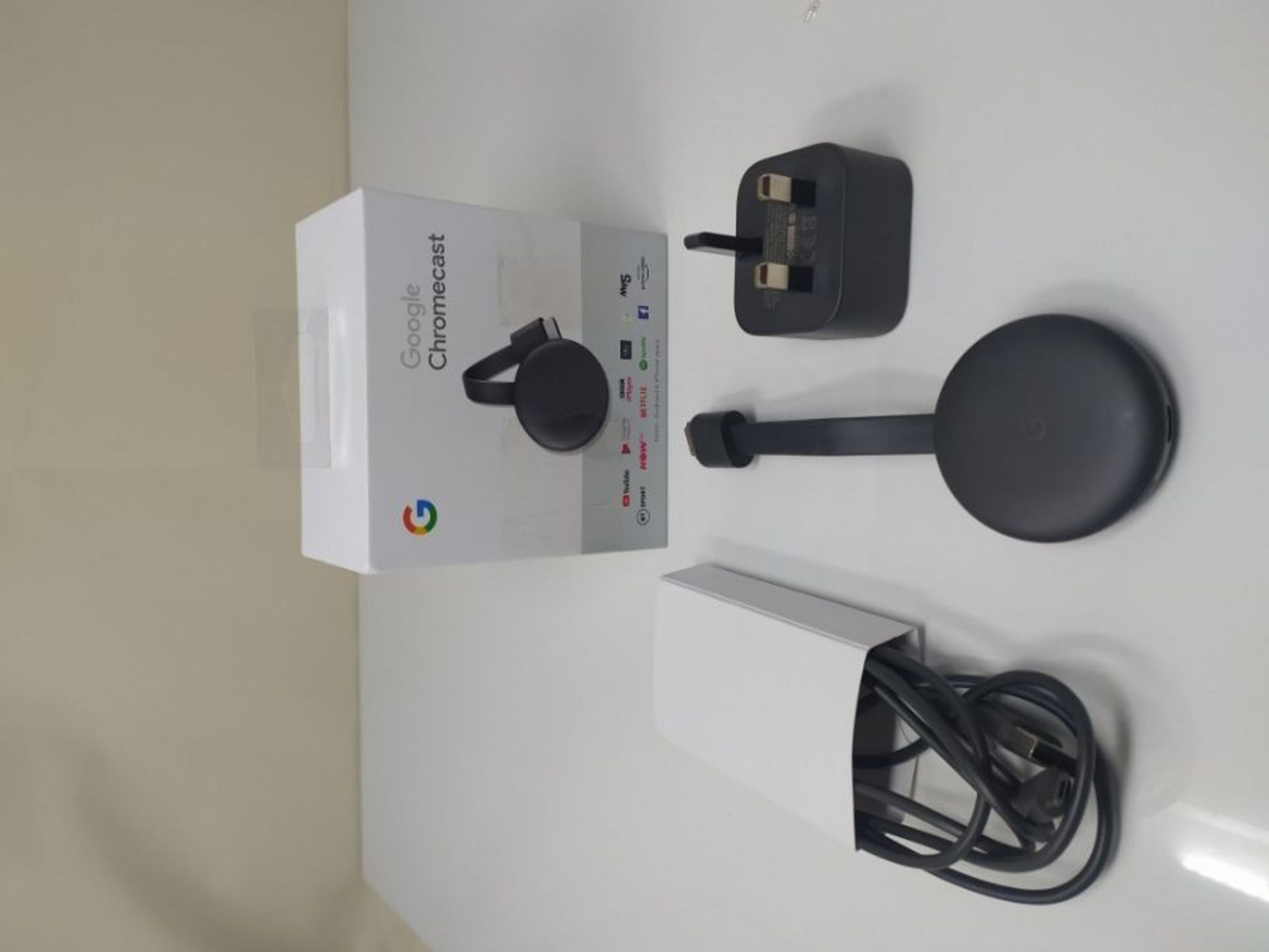 Google Chromecast Smart TV Streaming Stick - Image 2 of 2