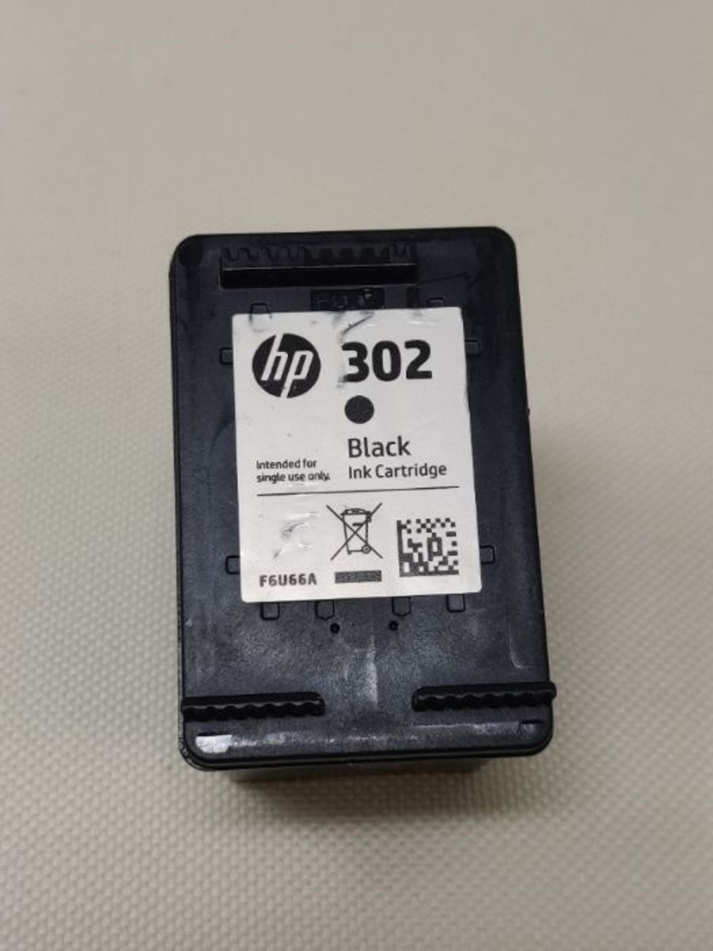 HP F6U66AE 302 Original Ink Cartridge, Black, Single Pack - Image 3 of 3