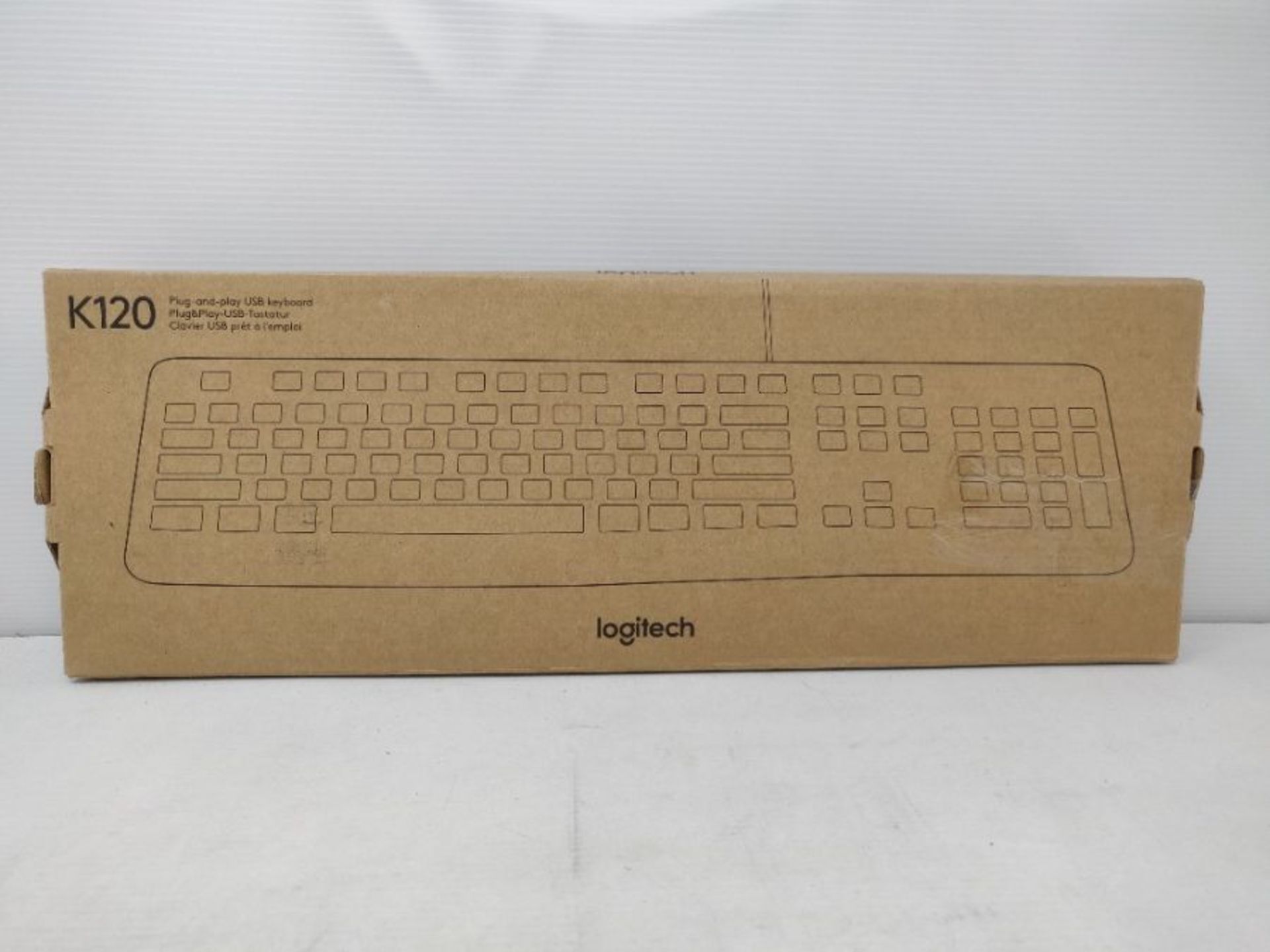 Logitech K120 Wired Business Keyboard for Windows or Linux, USB Plug-and-Play, Full-Si - Image 2 of 3