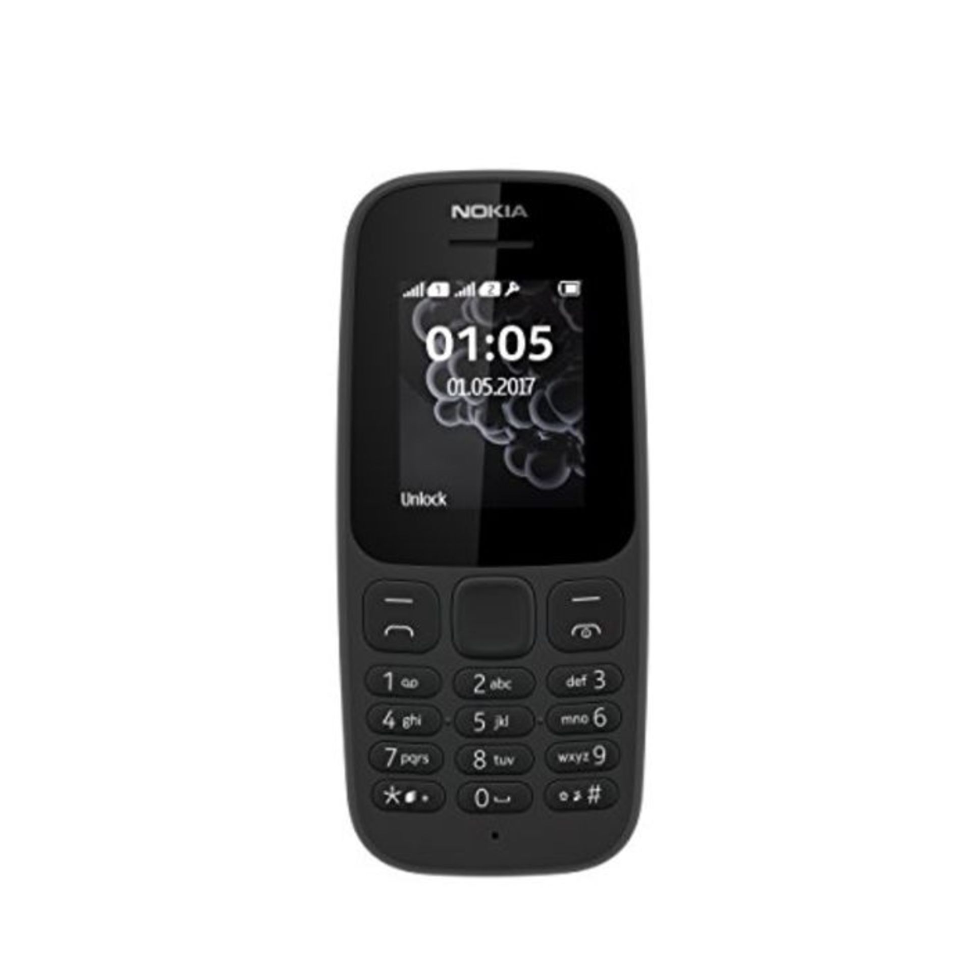 Nokia 105 2017 black Dual SIM unlocked