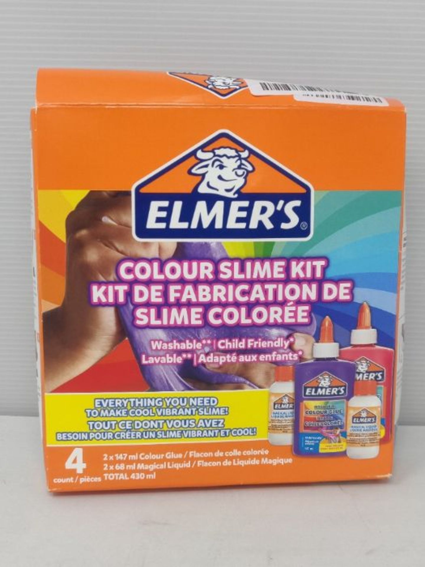 [INCOMPLETE] Elmer's Colour Slime Kit | Slime Supplies Include Washable Colour PVA Glu - Image 2 of 3