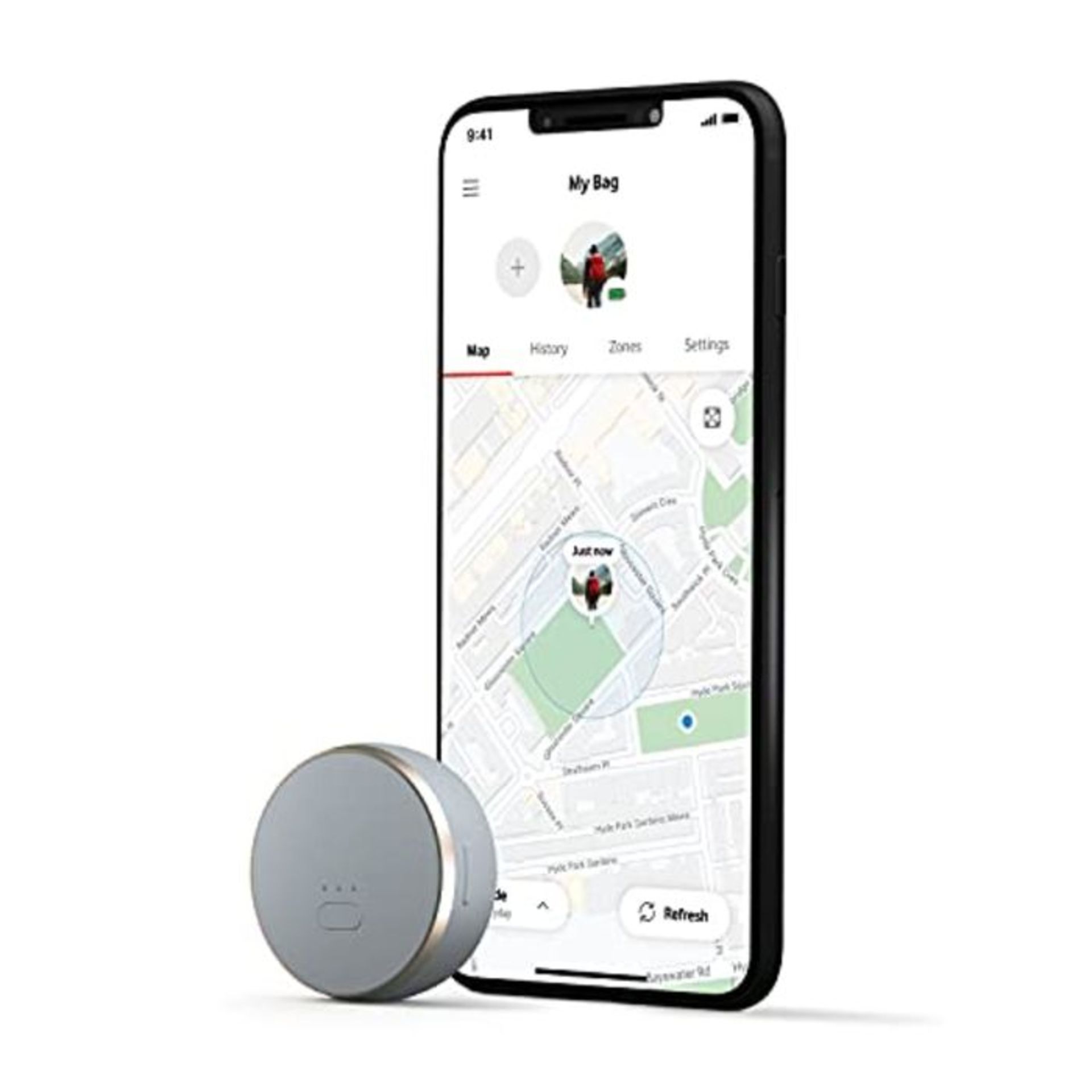 Vodafone Curve, The Smart GPS Tracker, A Lightweight Device for Your Bag, Dog, Car, La