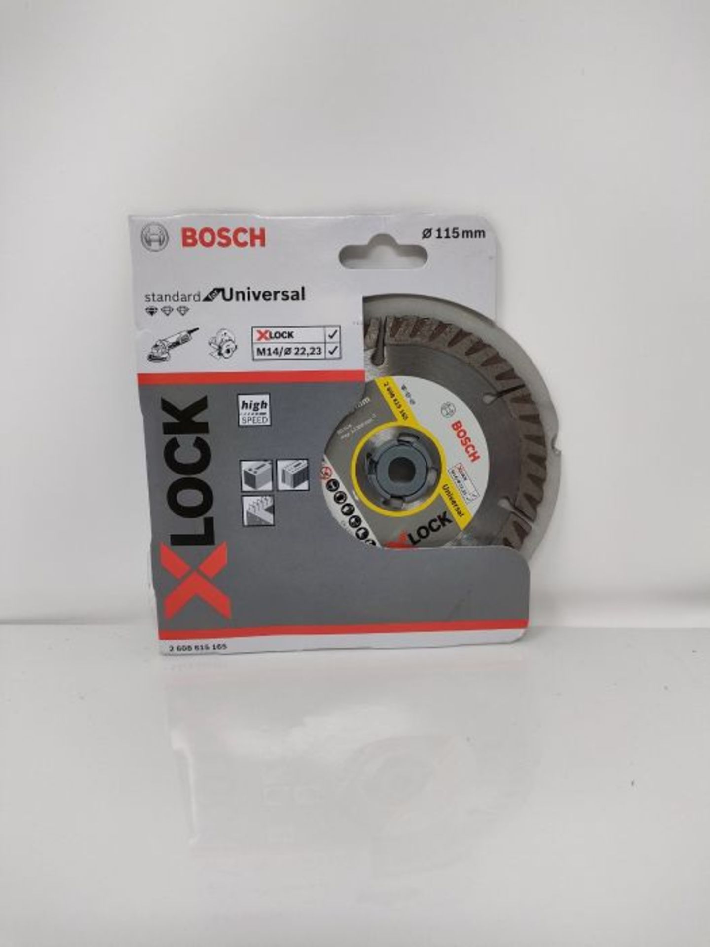 Bosch Professional 2608615165 Diamond Cutting Disc Standard (Universal, X-LOCK, Diamet - Image 2 of 2