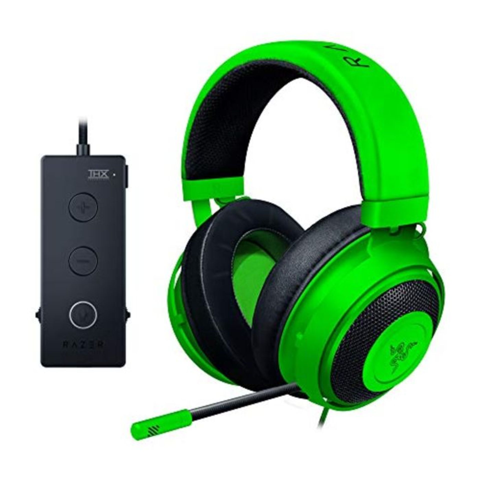 RRP £78.00 [CRACKED] Razer Kraken Tournament Edition, Wired Esports Gaming Headset with Full Audi