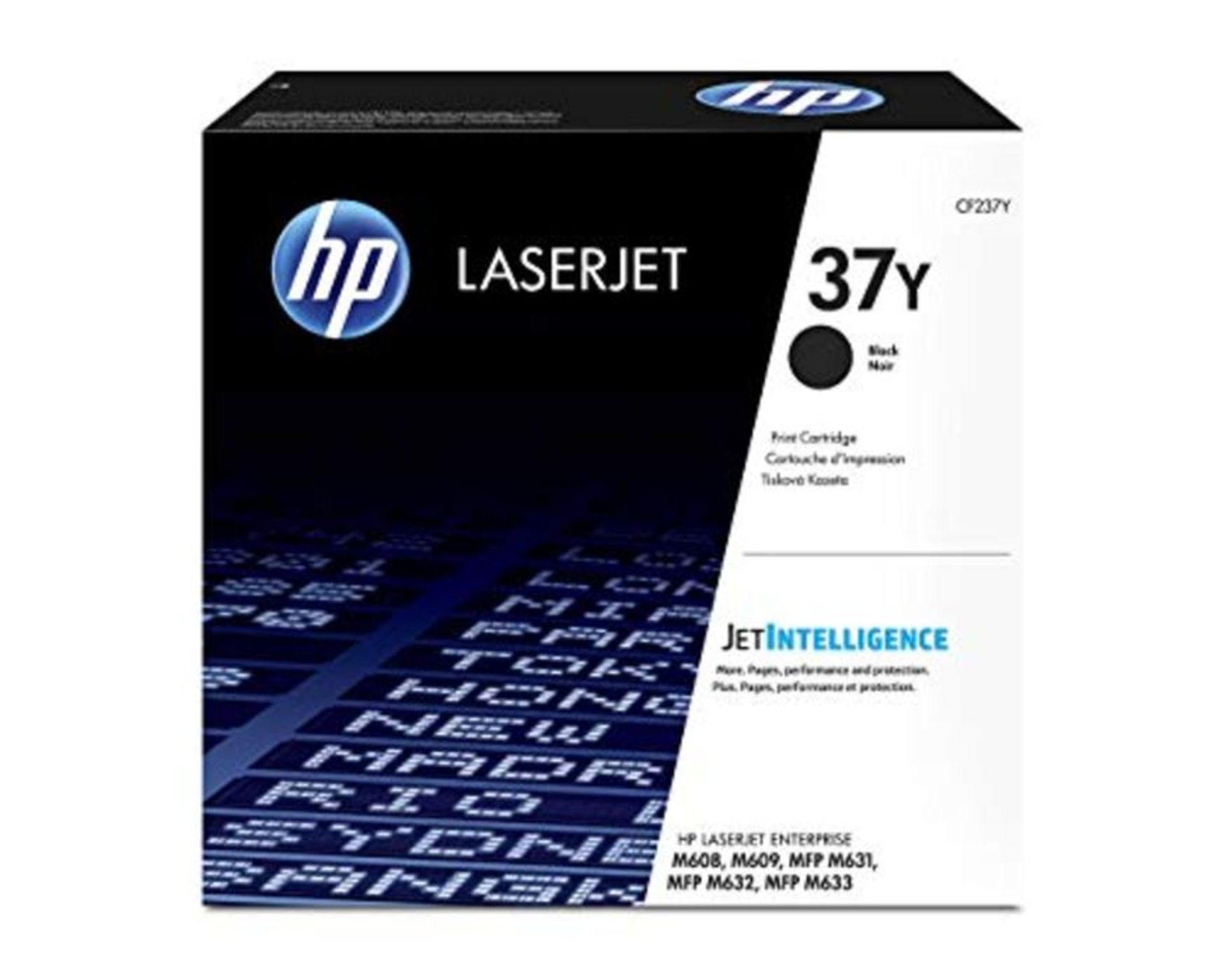 RRP £282.00 HP CF237Y 37Y Extra High Yield Original LaserJet Toner Cartridge, Black, Single Pack