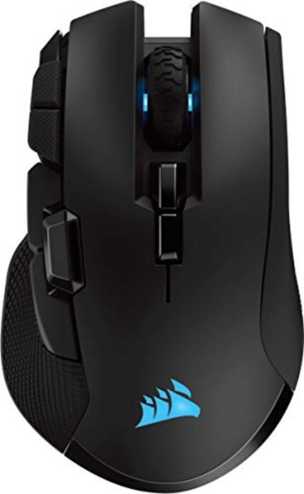 RRP £64.00 Corsair Ironclaw Wireless RGB, Rechargeable Wireless Optical Gaming Mouse with Slipstr