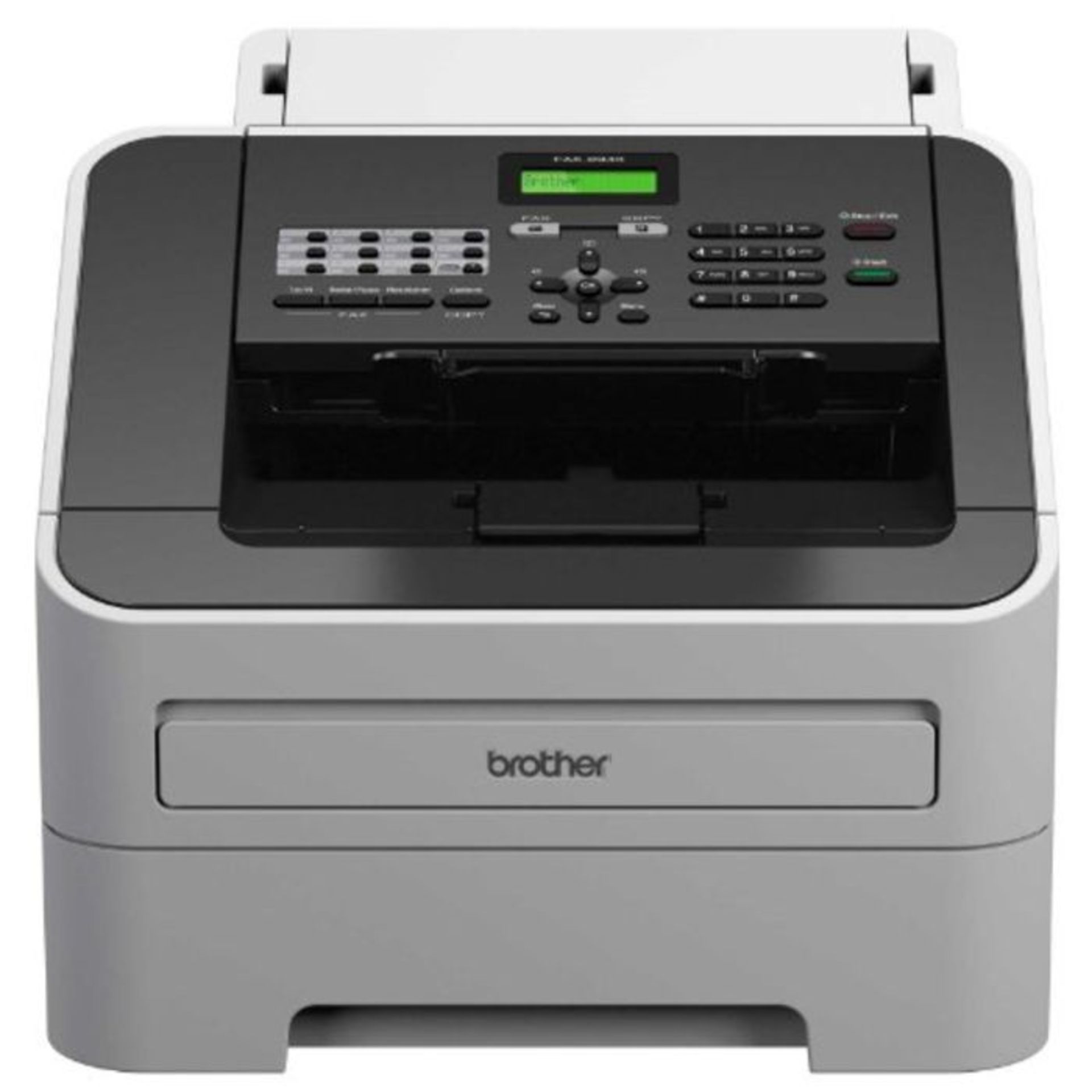 RRP £220.00 Brother FAX-2840 A4 Mono Laser Fax Machine, High Speed Modem Fax