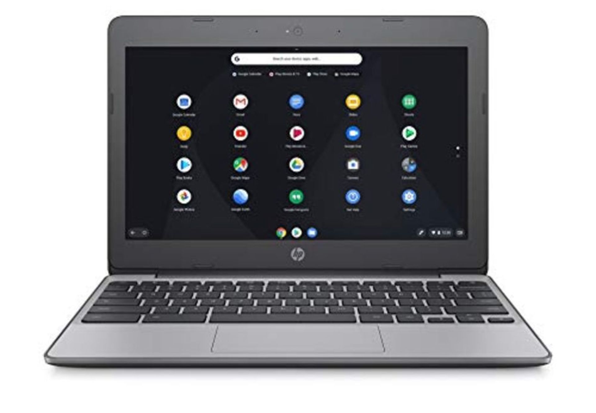 RRP £171.00 HP Chromebook 11-v001na 11.5 Inch Laptop - (Silver) (Intel N3060, 4 GB RAM, 16 GB eMMC