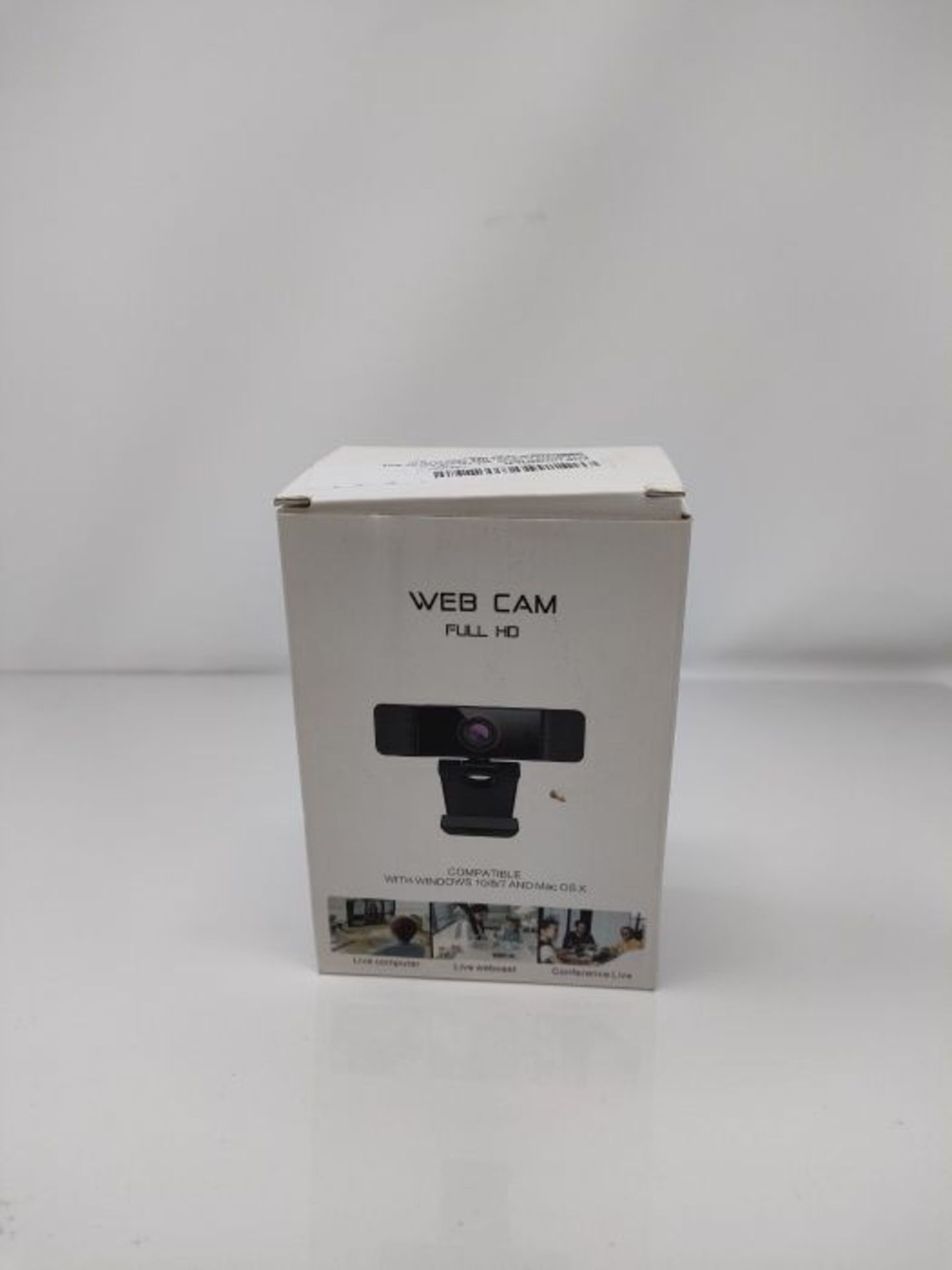 2021 AutoFocus 1080P Webcam with Microphone, Software and Privacy Cover, NexiGo N680 B - Image 2 of 3