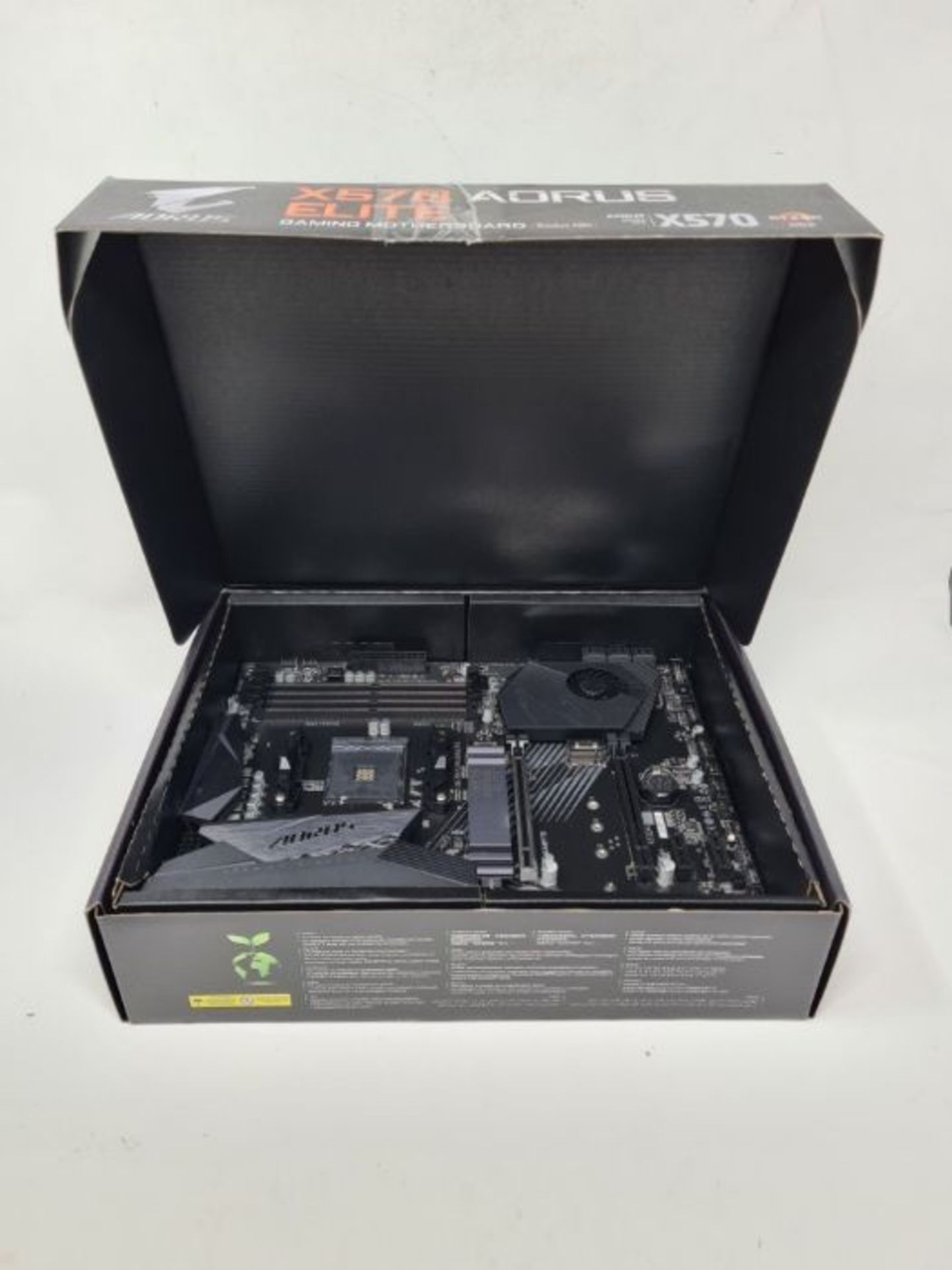 RRP £183.00 Aorus X570 AORUS ELITE (Socket AM4/X570/DDR4/S-ATA 600/ATX) - Image 2 of 2