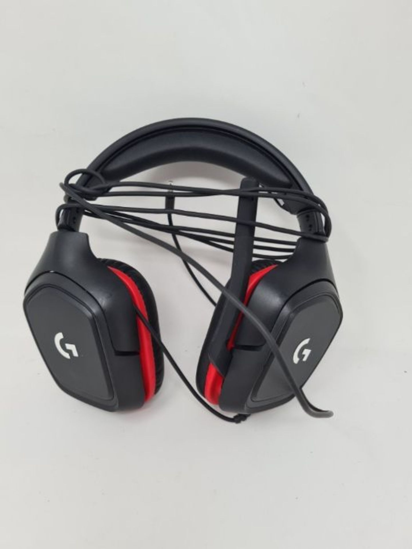 Logitech G332 Wired Gaming Headset, 50 mm Audio Drivers, Rotating Leatherette Ear Cups - Image 2 of 2